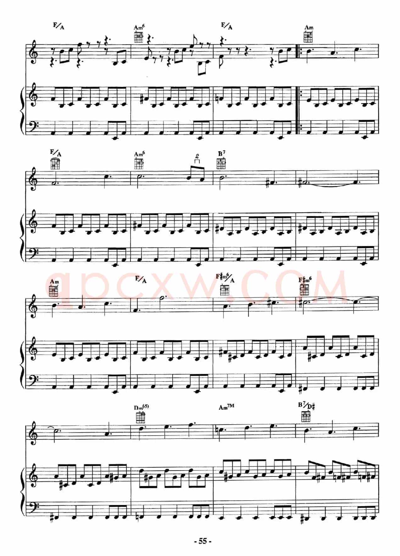 电影配乐大师莫瑞康最佳20首钢琴谱（Best of Ennio Morricone·16）