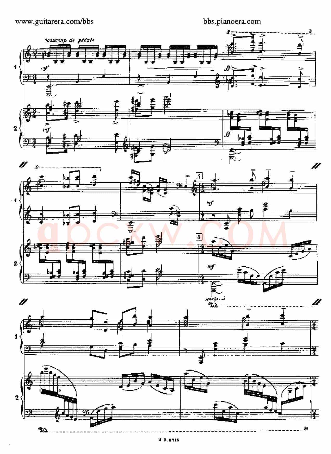 Sonata for Two Pianos(双钢琴奏鸣曲)