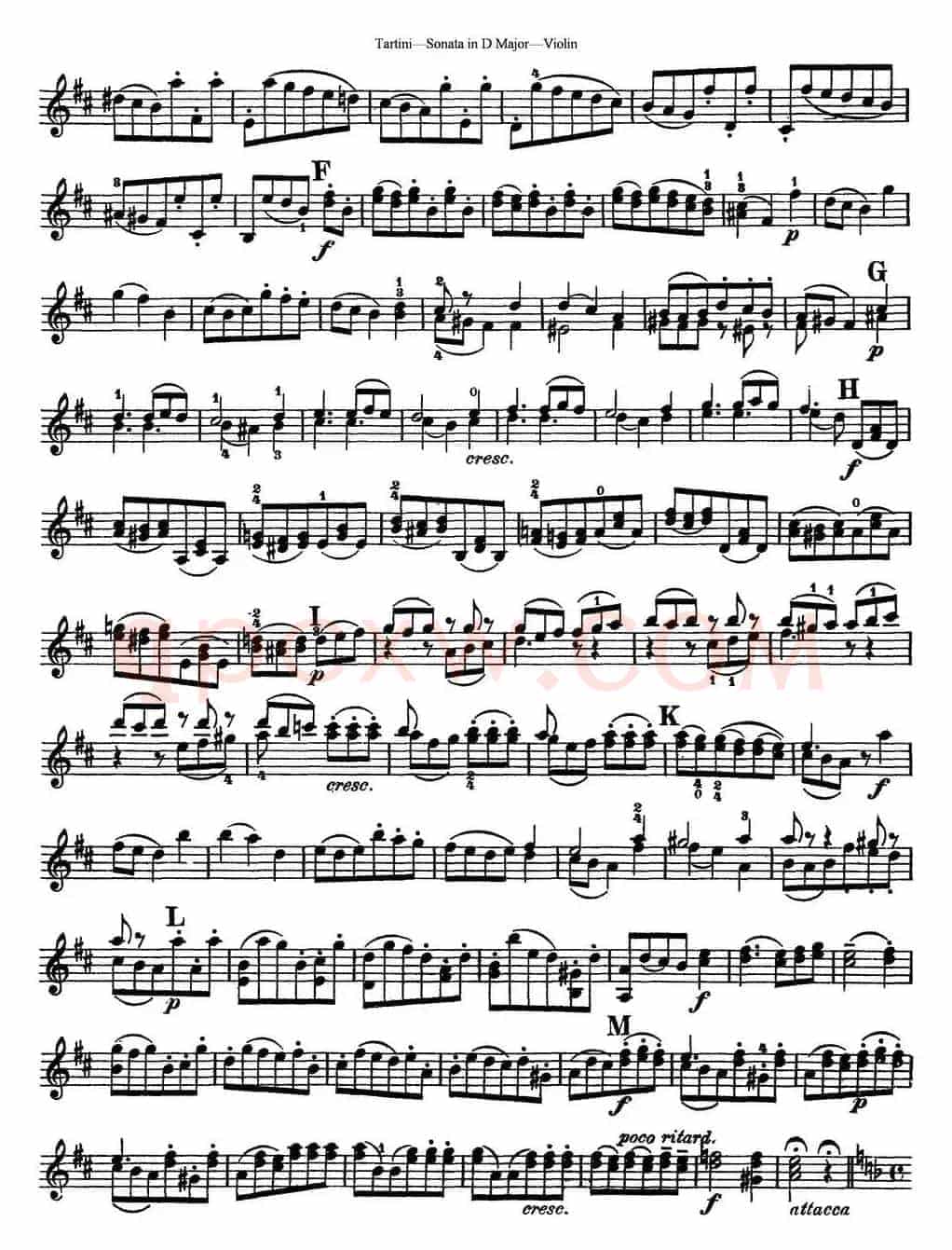 Violin Sonata in D Major