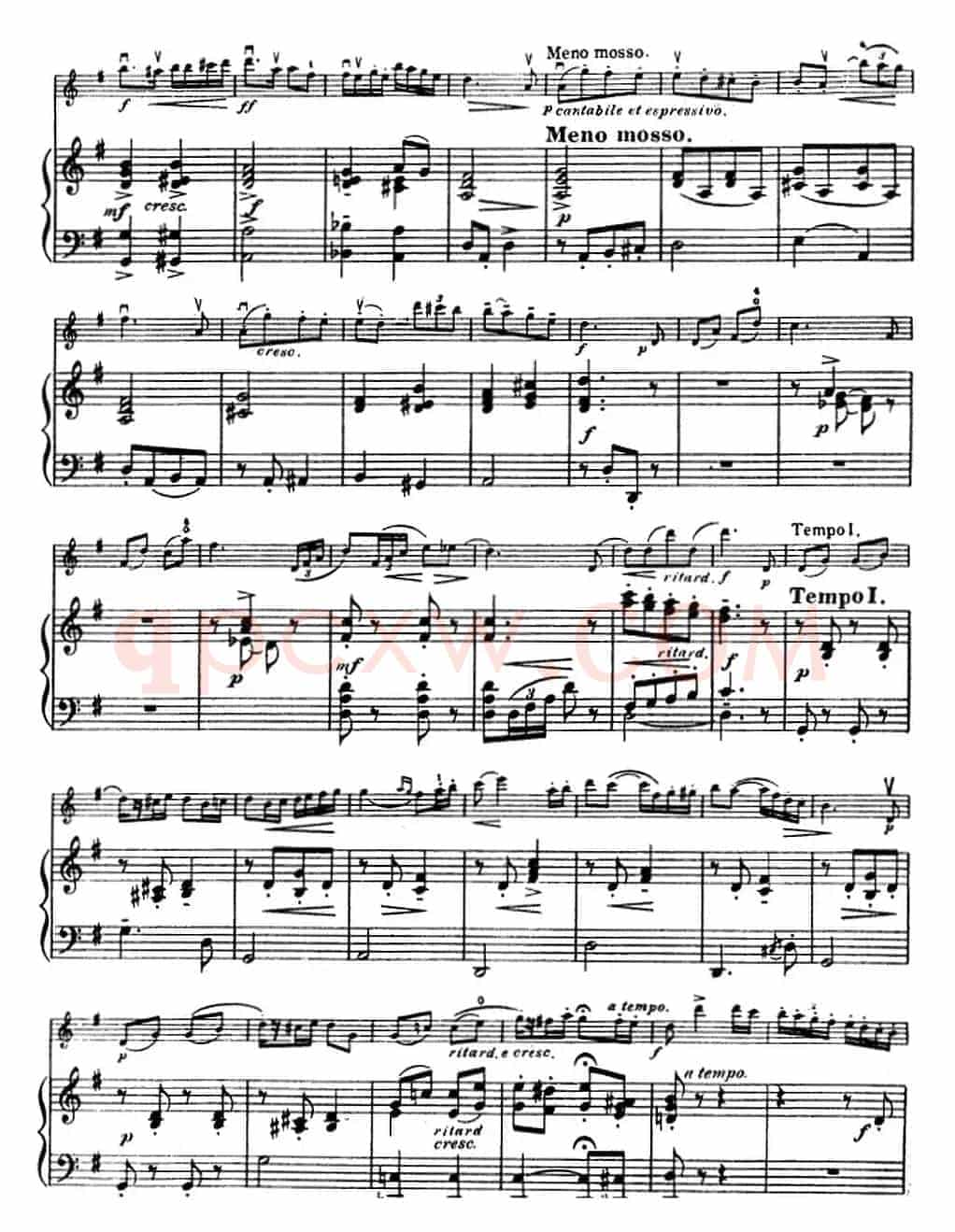 塞茨初级小提琴协奏曲Op.12（g小调学生协奏曲）