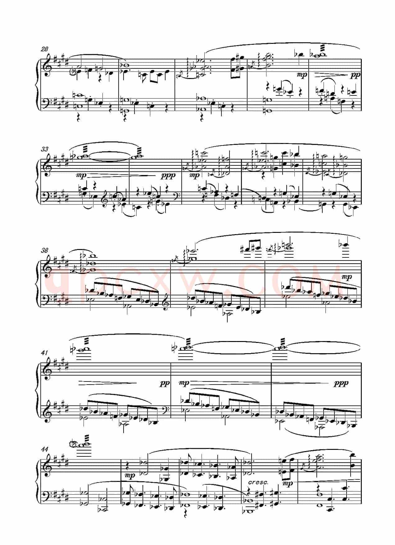 第二十钢琴奏鸣曲(Piano Sonata.20)(中国钢琴作品)