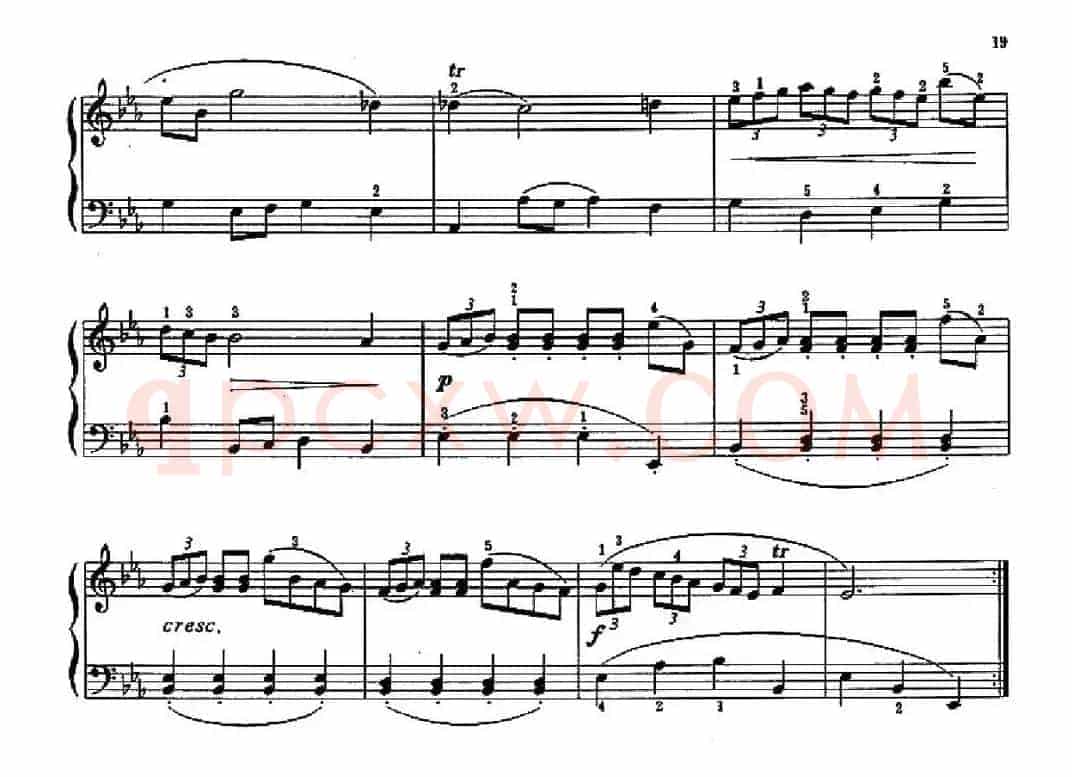 进行曲（练习三连音的正确拍子并保持稳定的节奏）