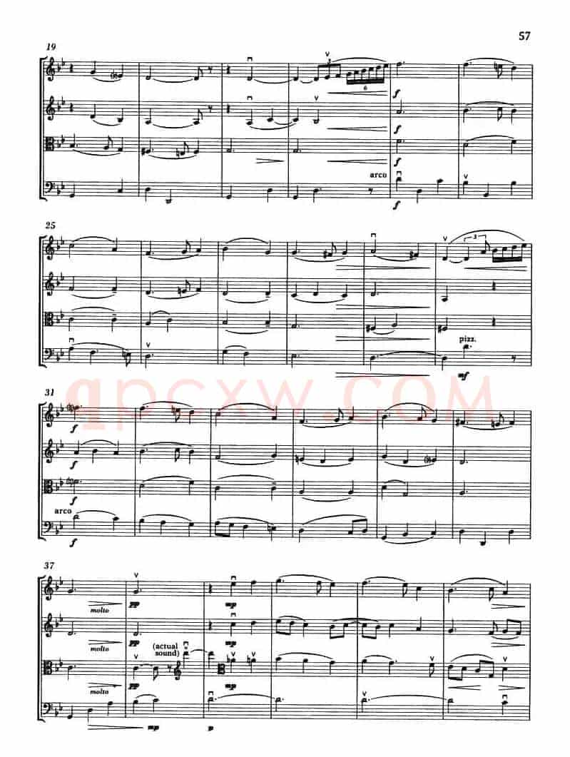 GREENSLEEVES（弦乐四重奏）