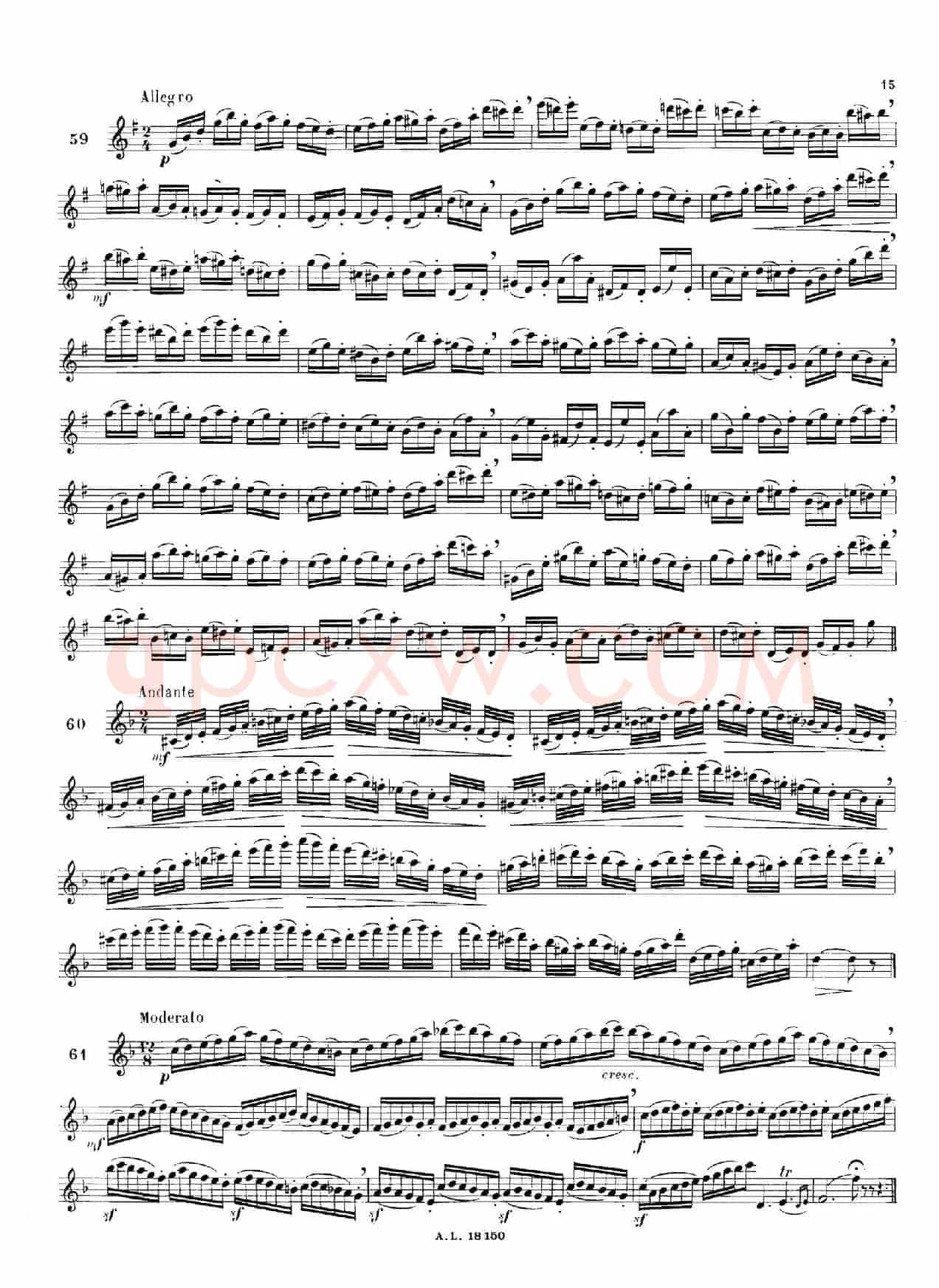 简易练习曲100首