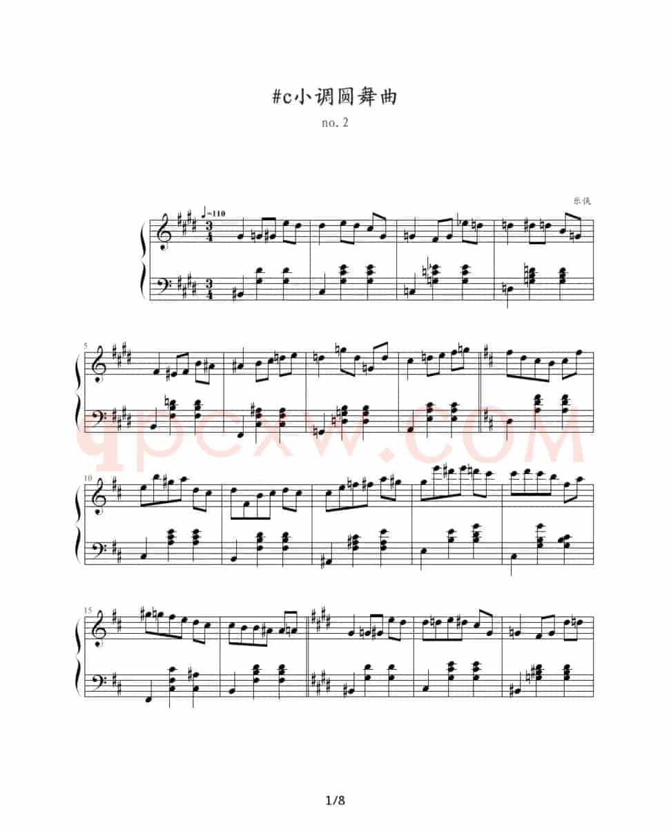 #c小调圆舞曲