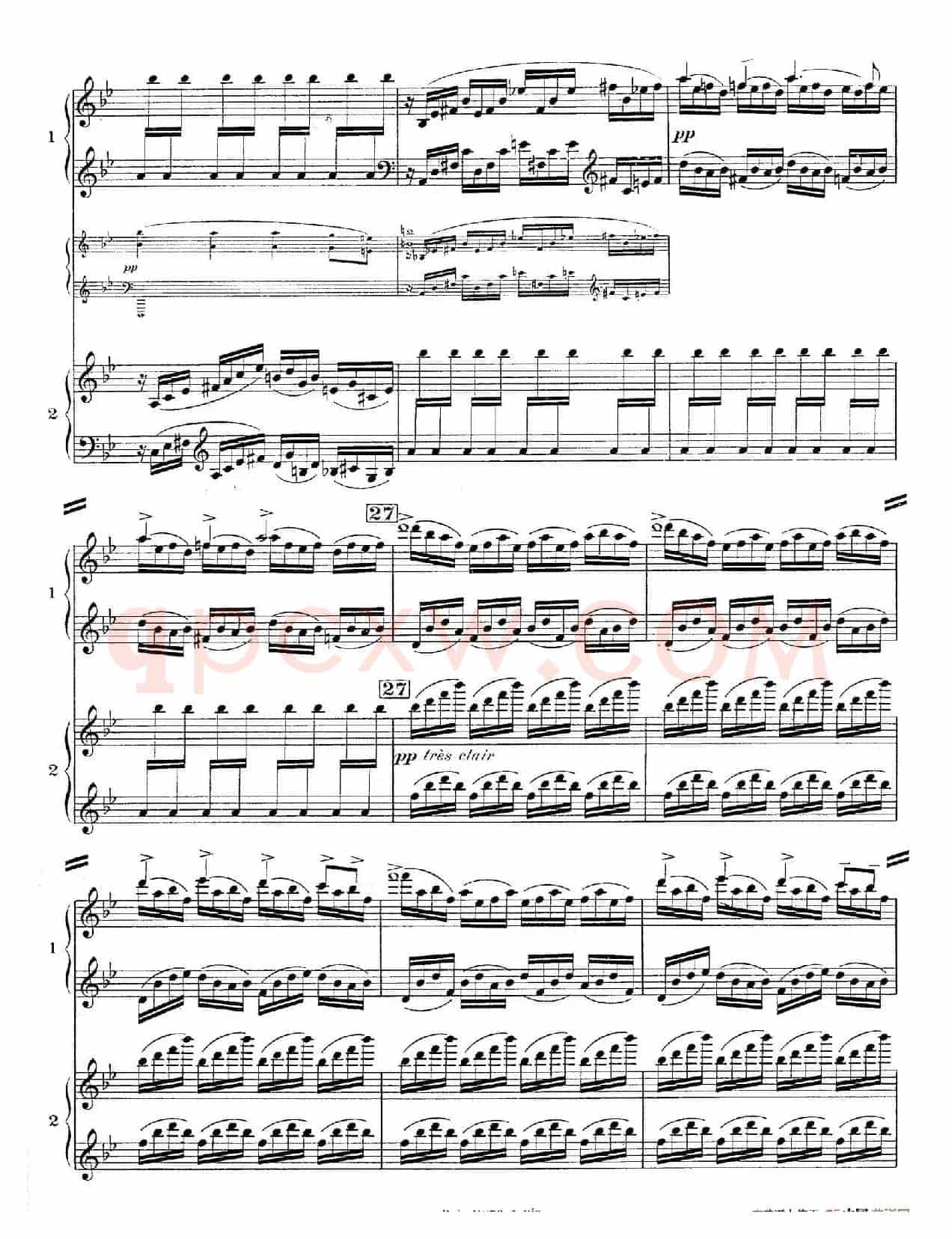 Concerto for 2 Pianos in d Minor(d小调双钢琴协奏曲· 第一乐章)