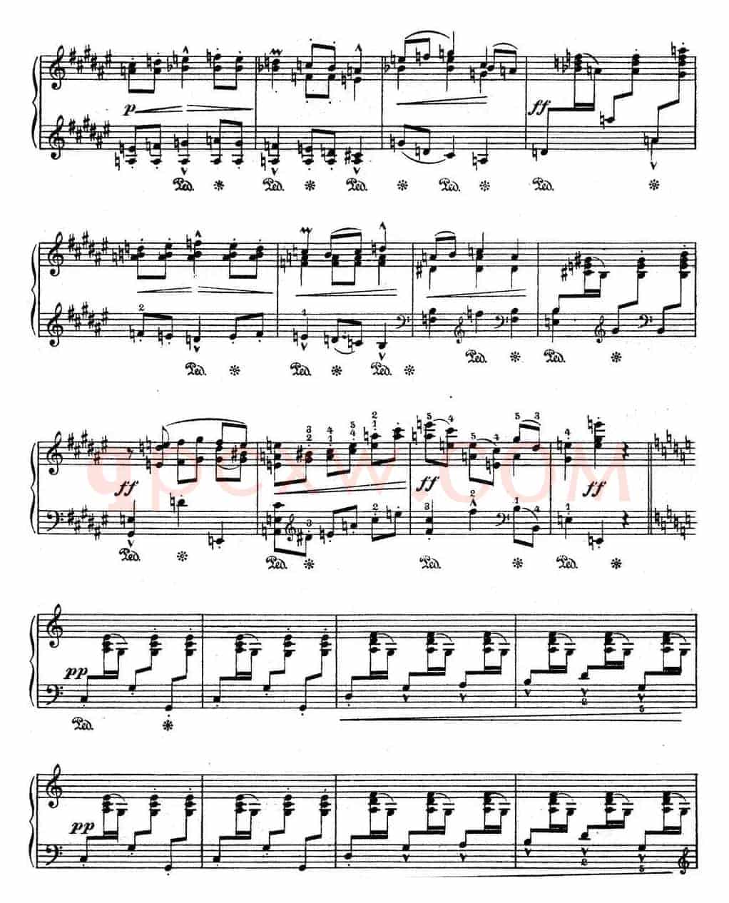 Suite Espanola Op.47（西班牙组曲·Ⅶ）