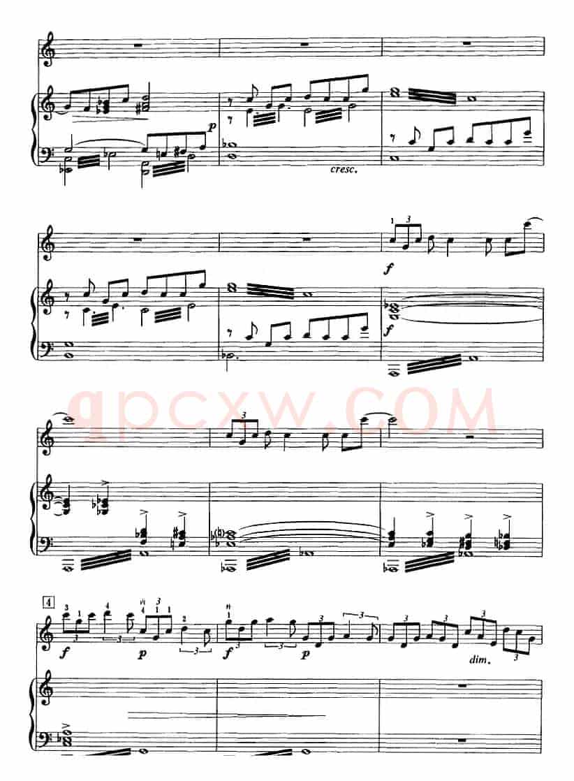 第一二胡协奏曲：第一乐章（二胡+钢琴伴奏）