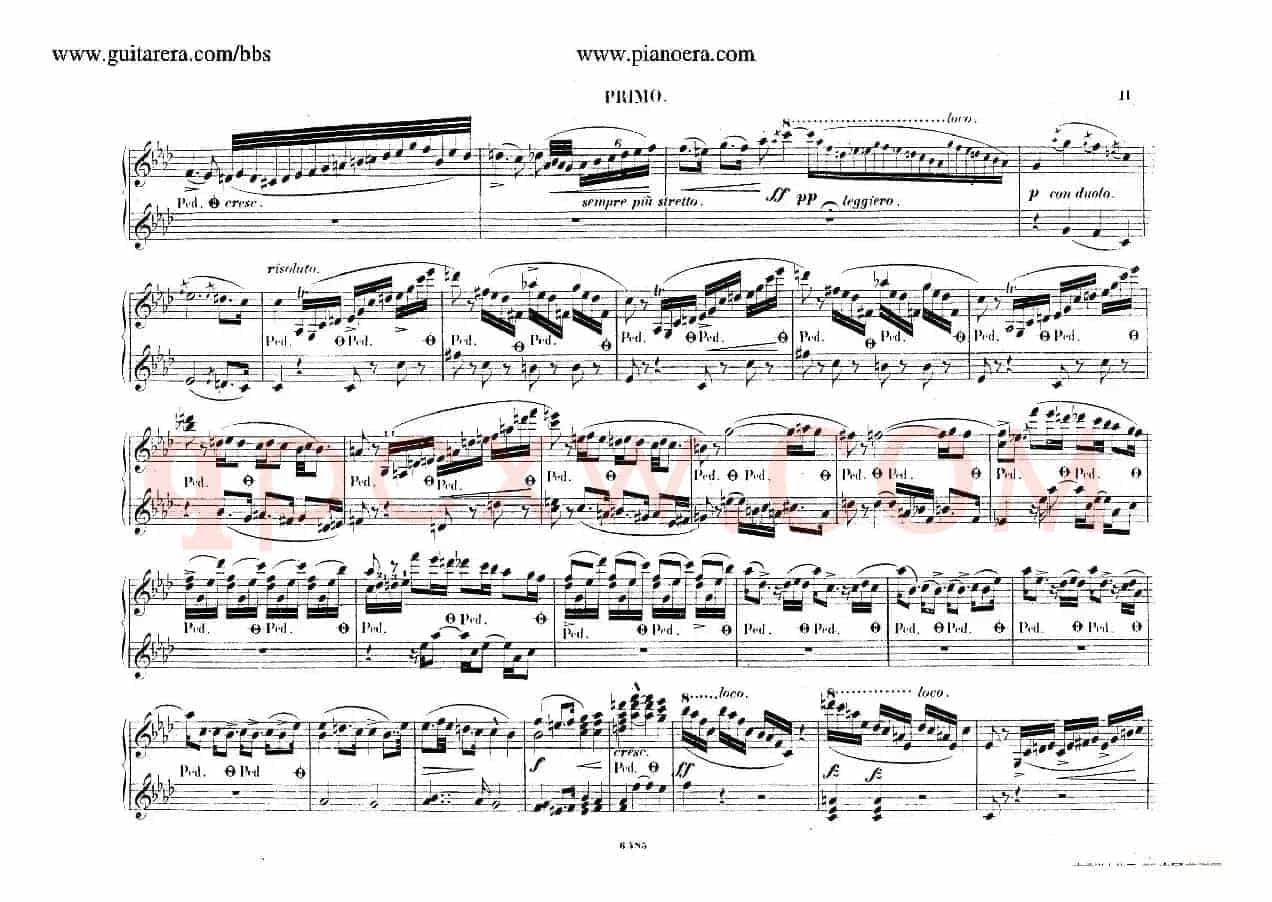 Piano Concerto No.2 in f Minor Op.21(f小调第二钢琴协奏曲·四手联弹版)