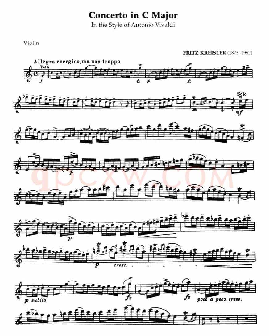 CONCERTO IN C MAJOR
