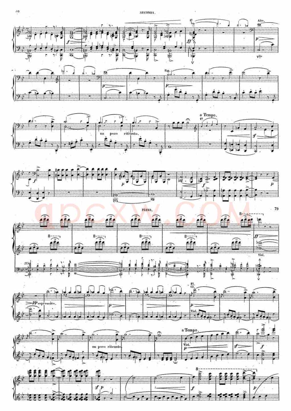 Harold en Italie Op.16 - 4 Hands（哈罗尔德在意大利·四手联弹）（P31——40）