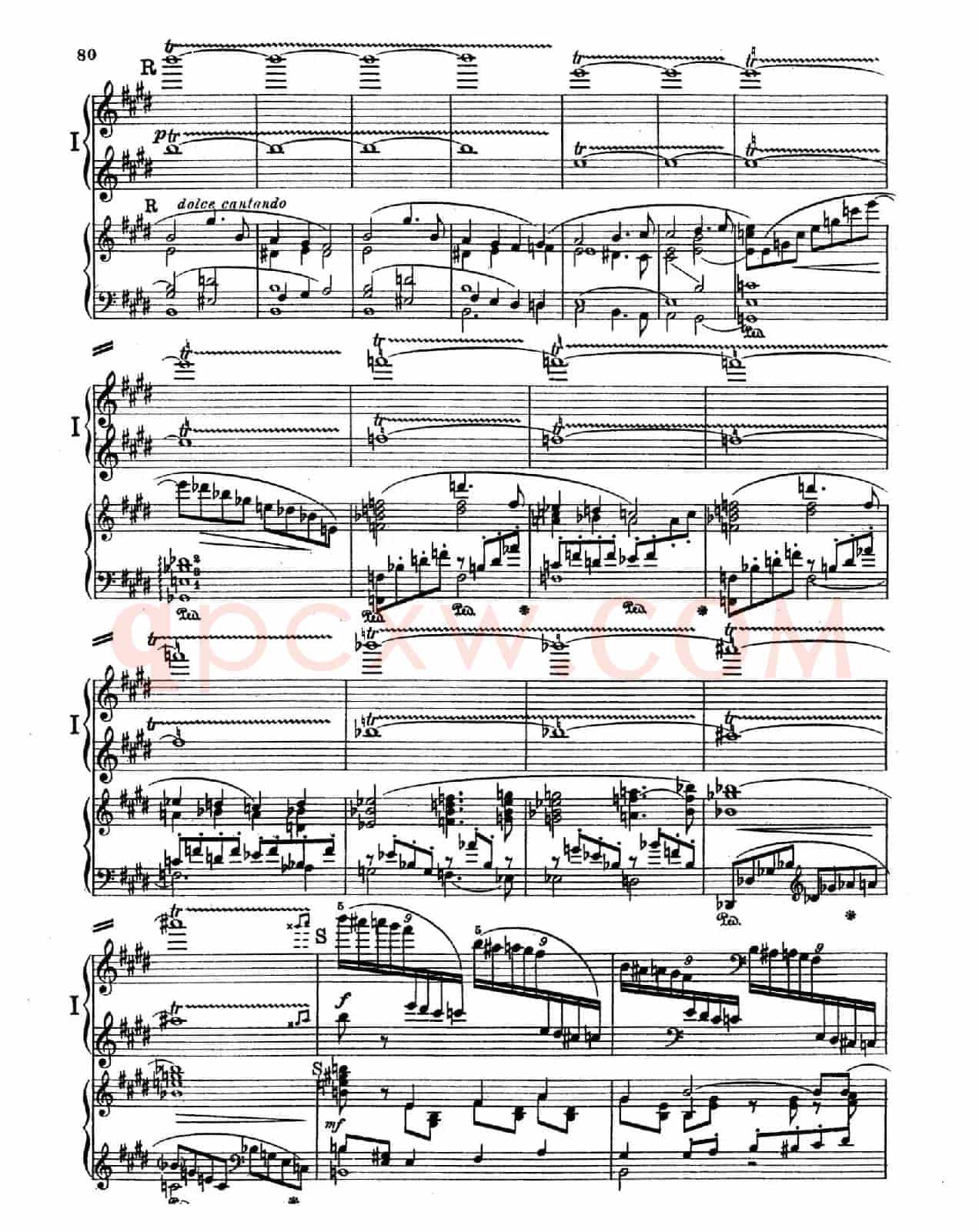 Piano Concerto in E Major Op.59(E大调钢琴协奏曲·双钢琴·第四乐章)