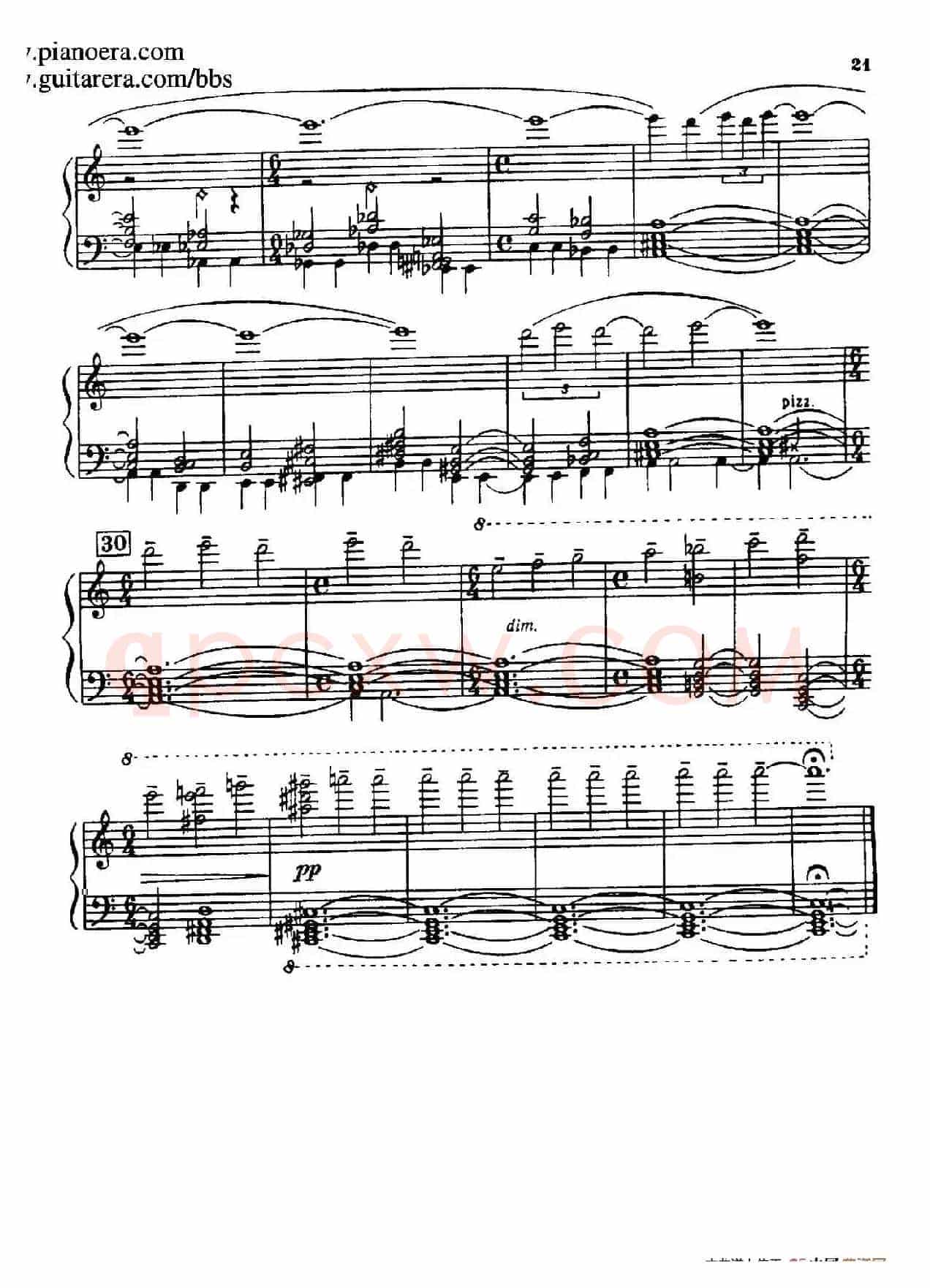 Piano Sonata(钢琴奏鸣曲· 第一乐章)
