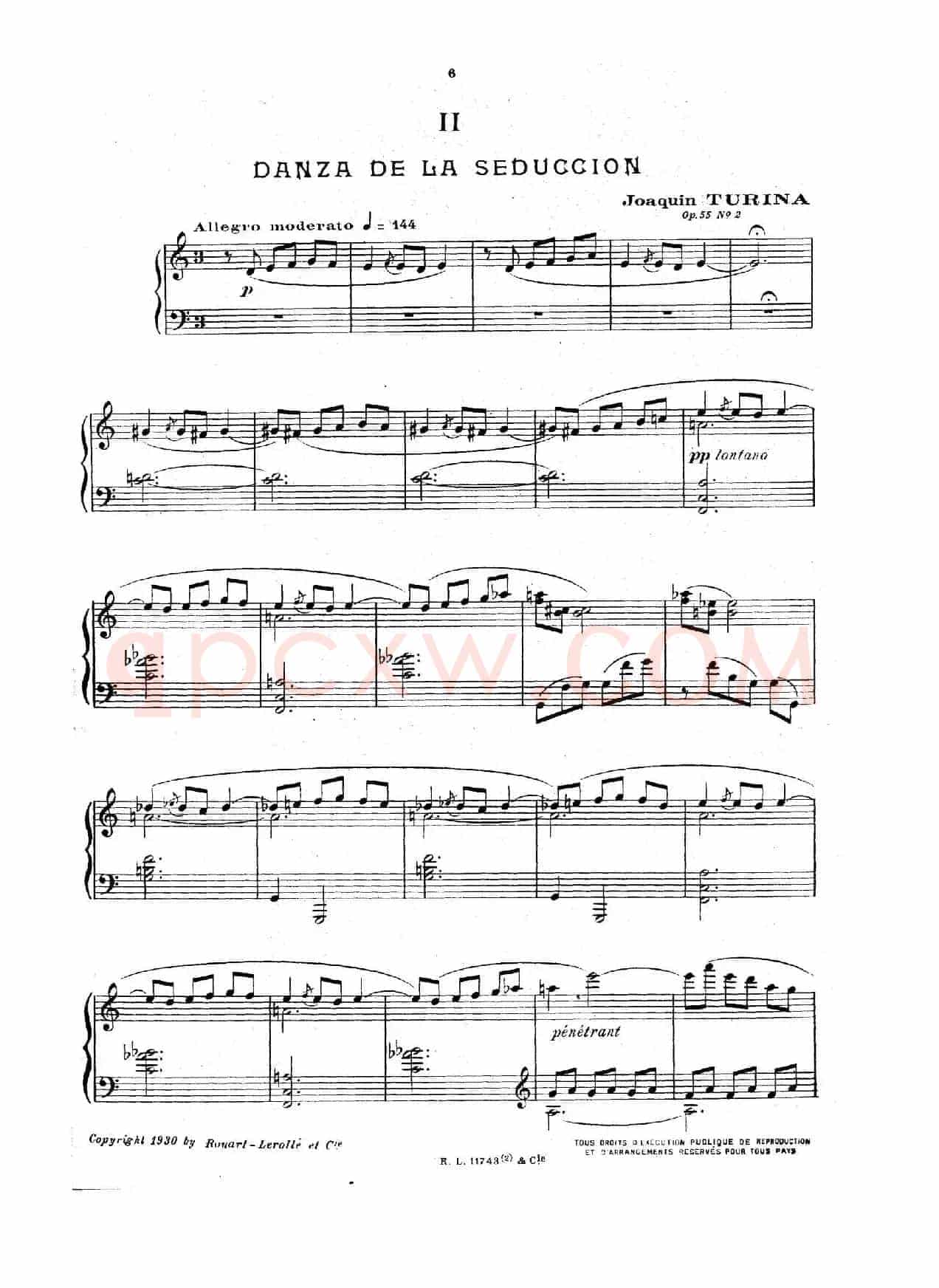 Danzas Gitanas Op.55（吉普赛舞曲）（华金·图里纳作曲版）
