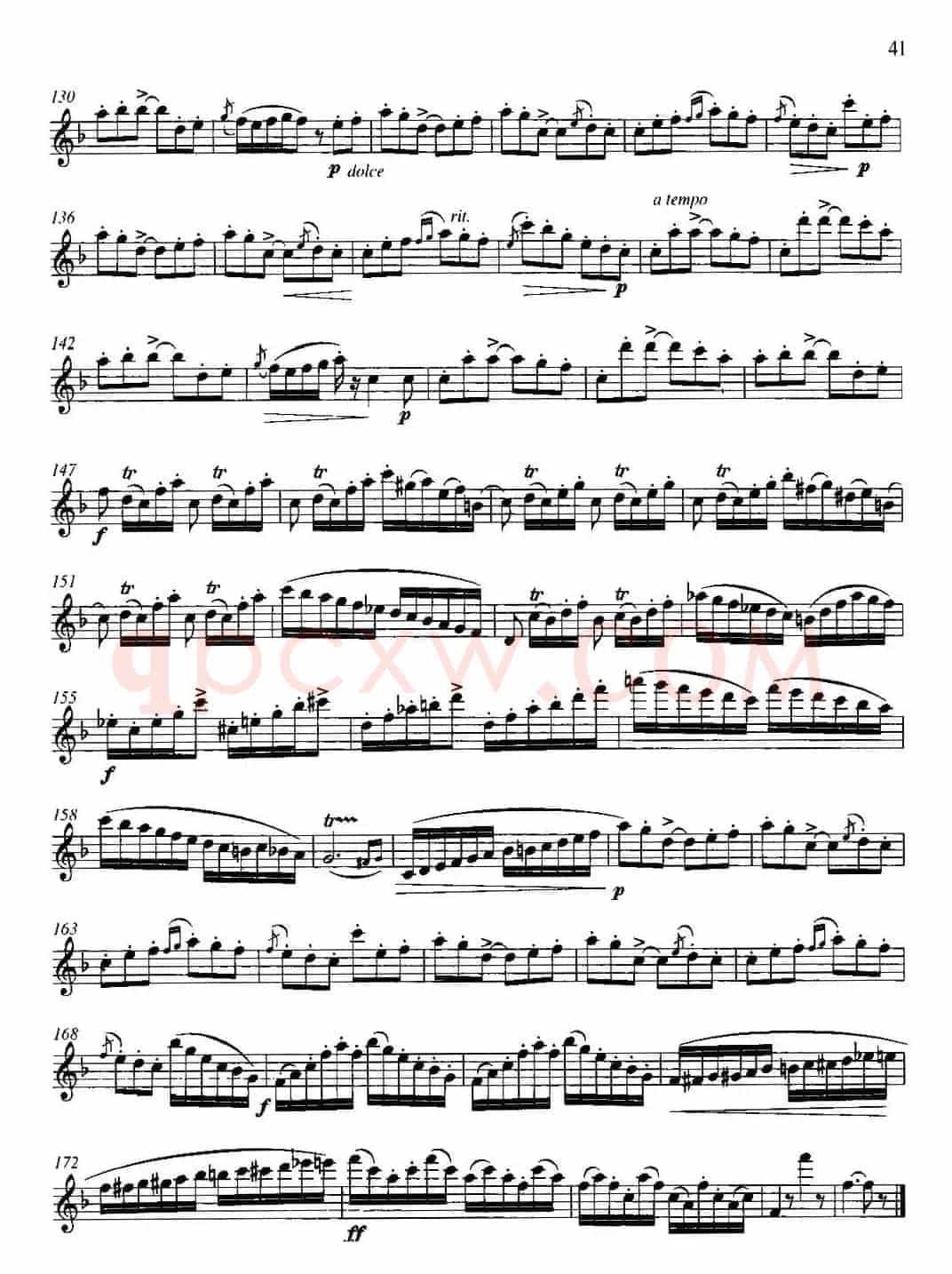 第二单元 中高级练习：断奏练习（练习曲部分）