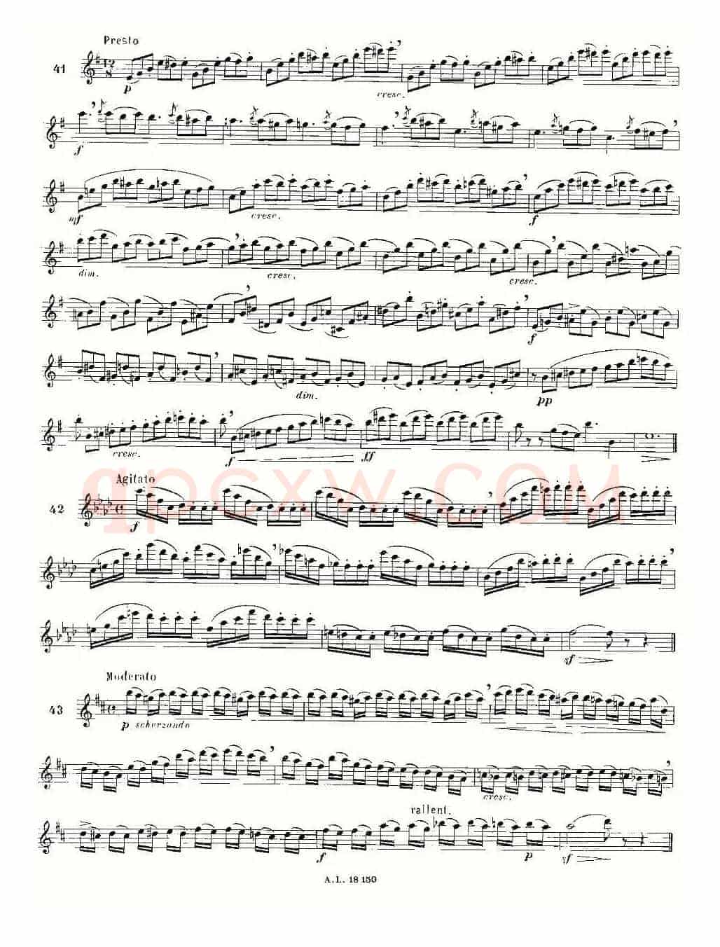 简易音阶练习100首之37-49（moyse - 100 studies after cramer）