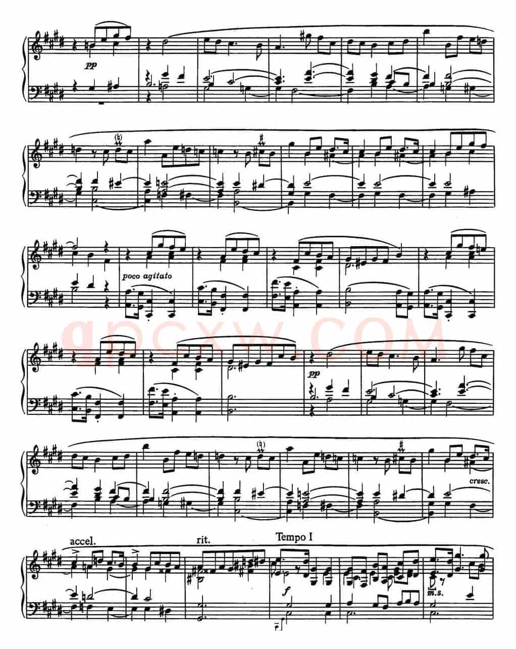 9首玛祖卡舞曲 Op.25（No.5）