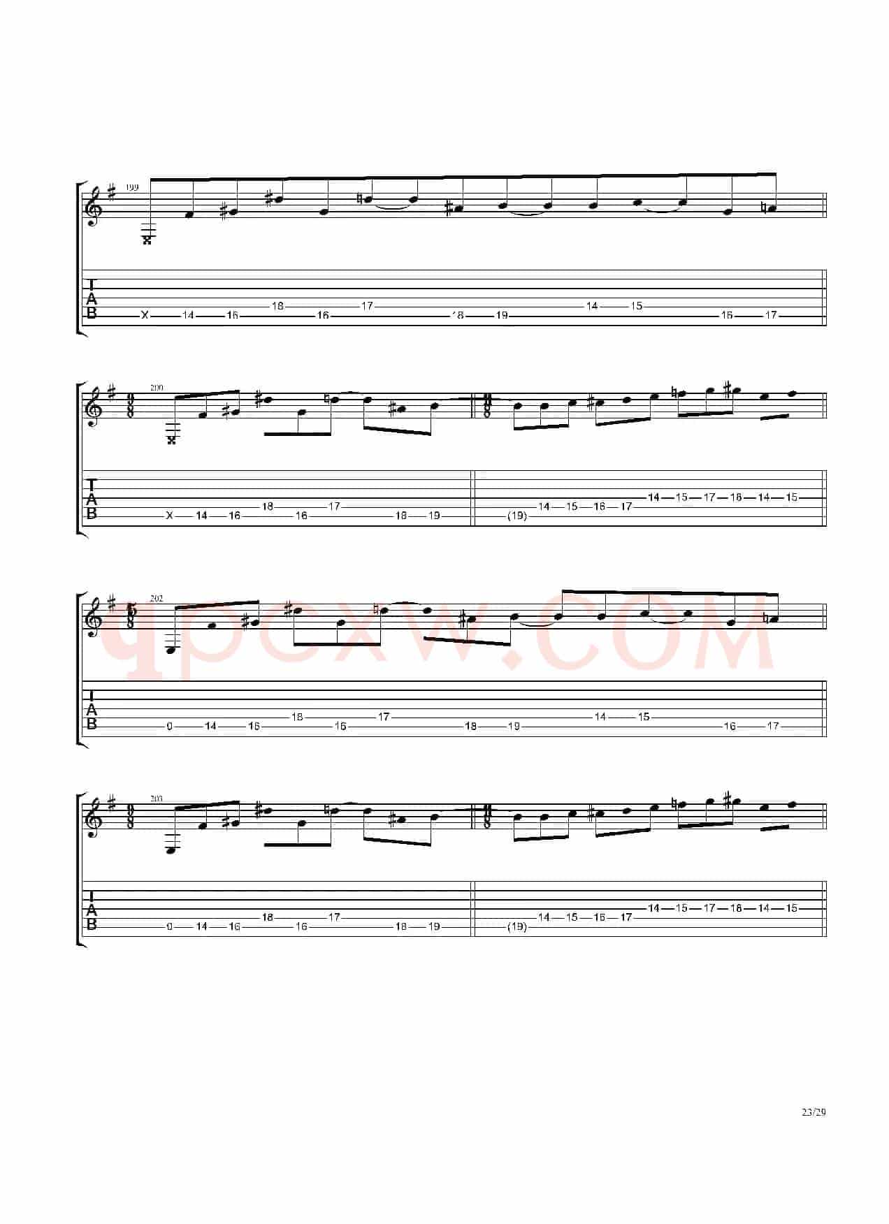 The Dance Of Eternity（吉他独奏）