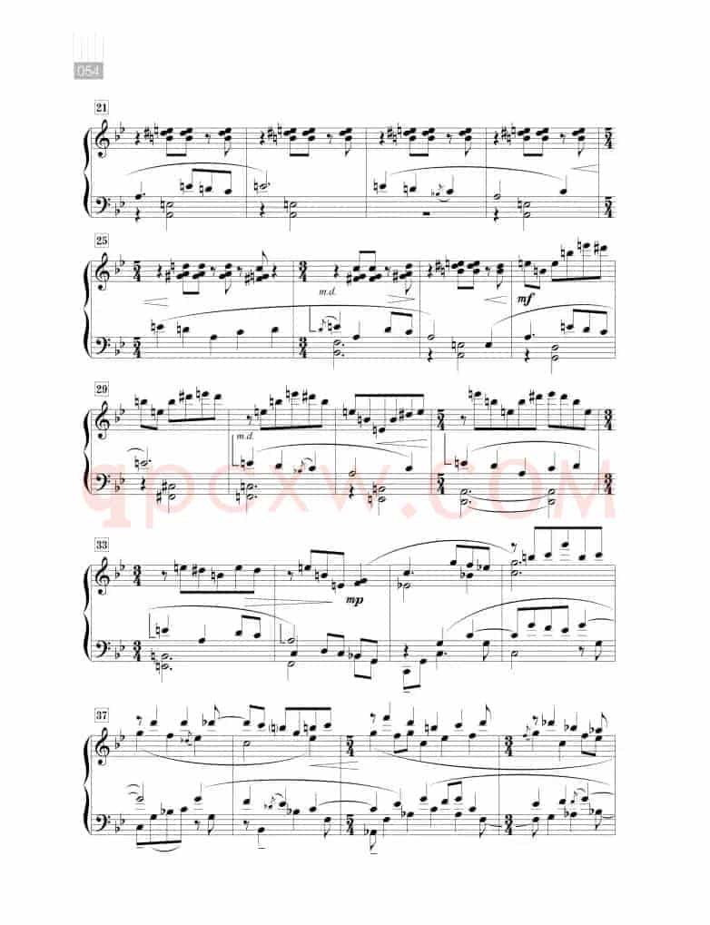 钢琴组曲—“南国印象”（花之舞）