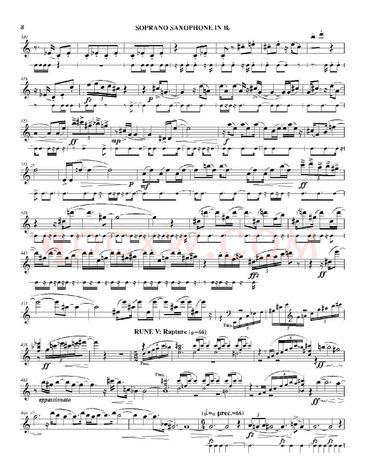 Lustration for The Millennium（高音萨克斯独奏）