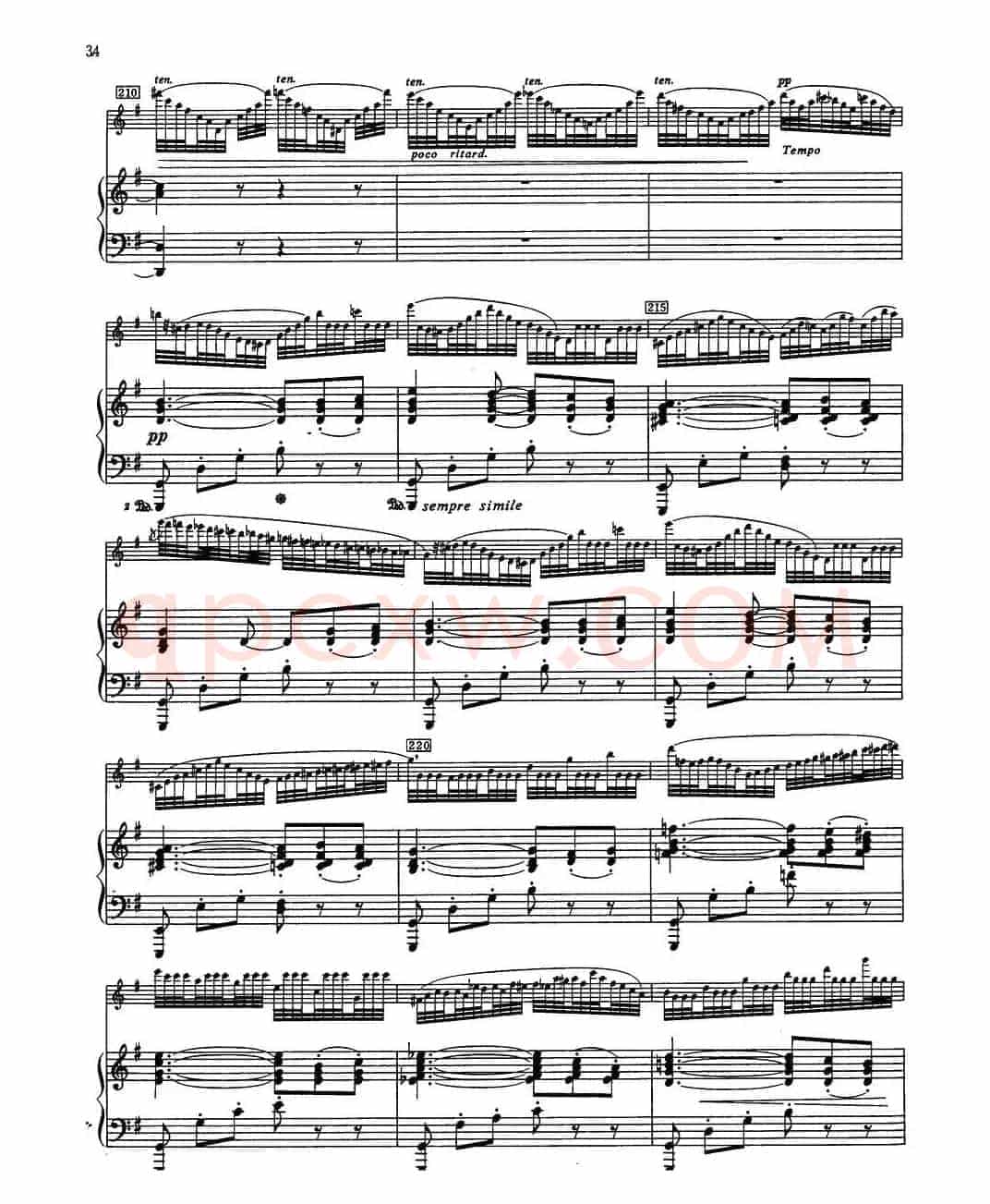 Fantaisie Sur Le Freyschutz（魔弹射手幻想曲）（长笛+钢琴）