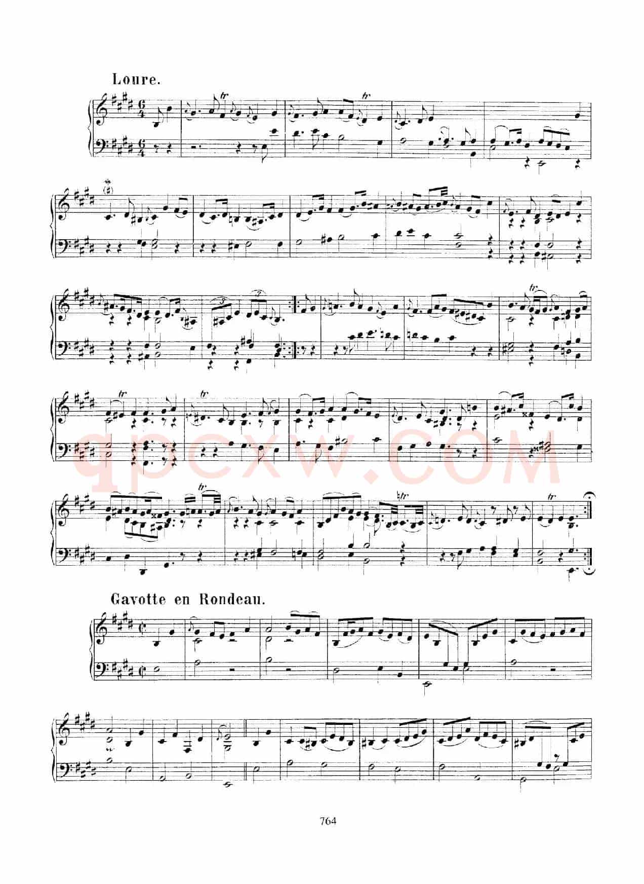 Partita in E Major BWV 1006a（E大调第三无伴奏小提琴组曲·钢琴独奏版）
