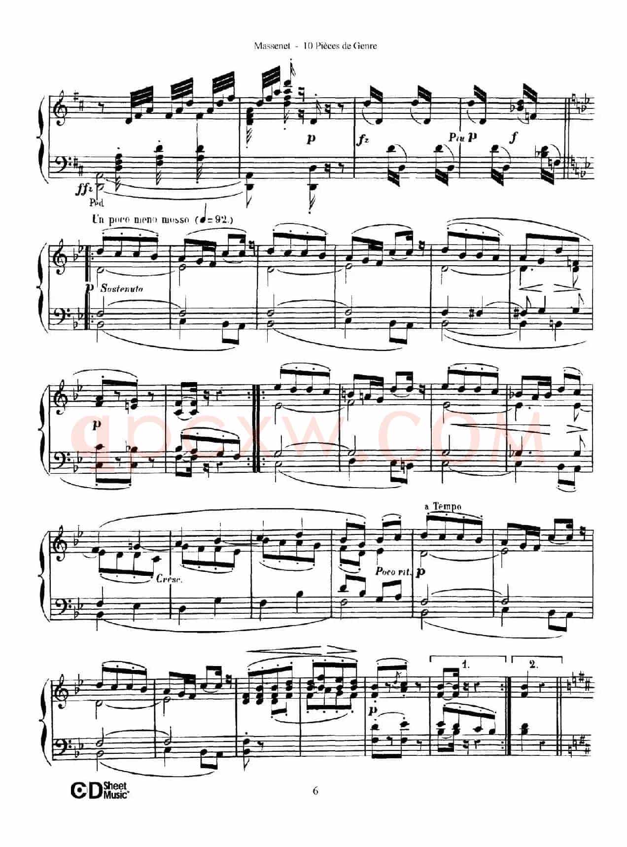 Dix Pièces de Genre Op.10(10首个性小品·Ⅱ)