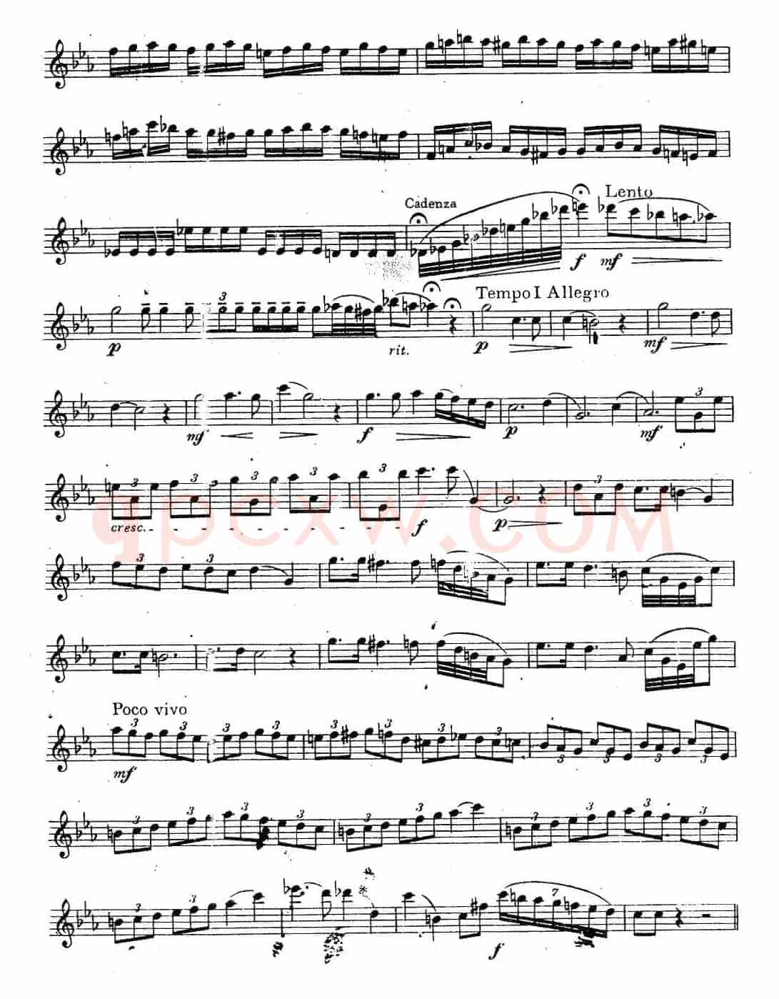 奇特克-萨克斯练习曲之16（ETUDY PRO SAXOPHON - FR ZITRK.op.3）