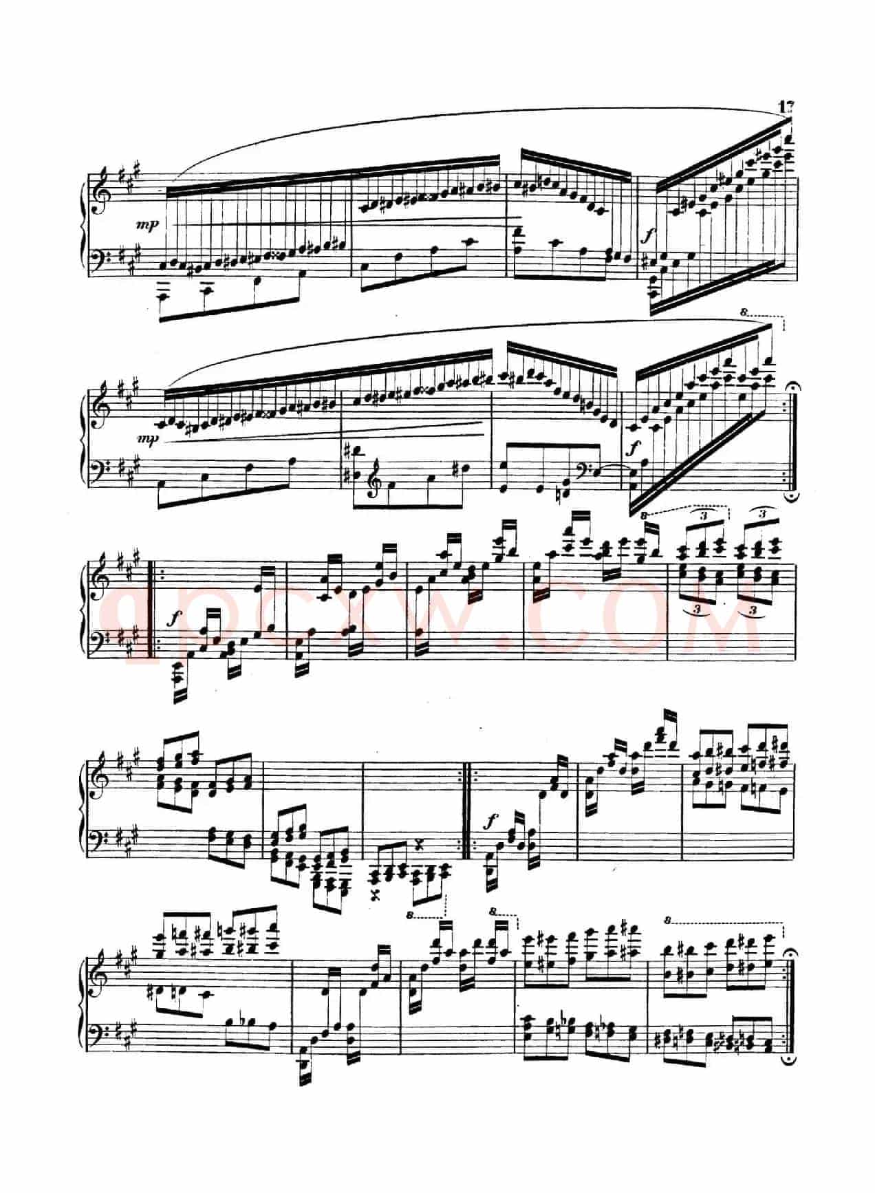 Variations on Yankee Doodle from Miscellenies Op.93(扬基嘟得主题变奏曲)