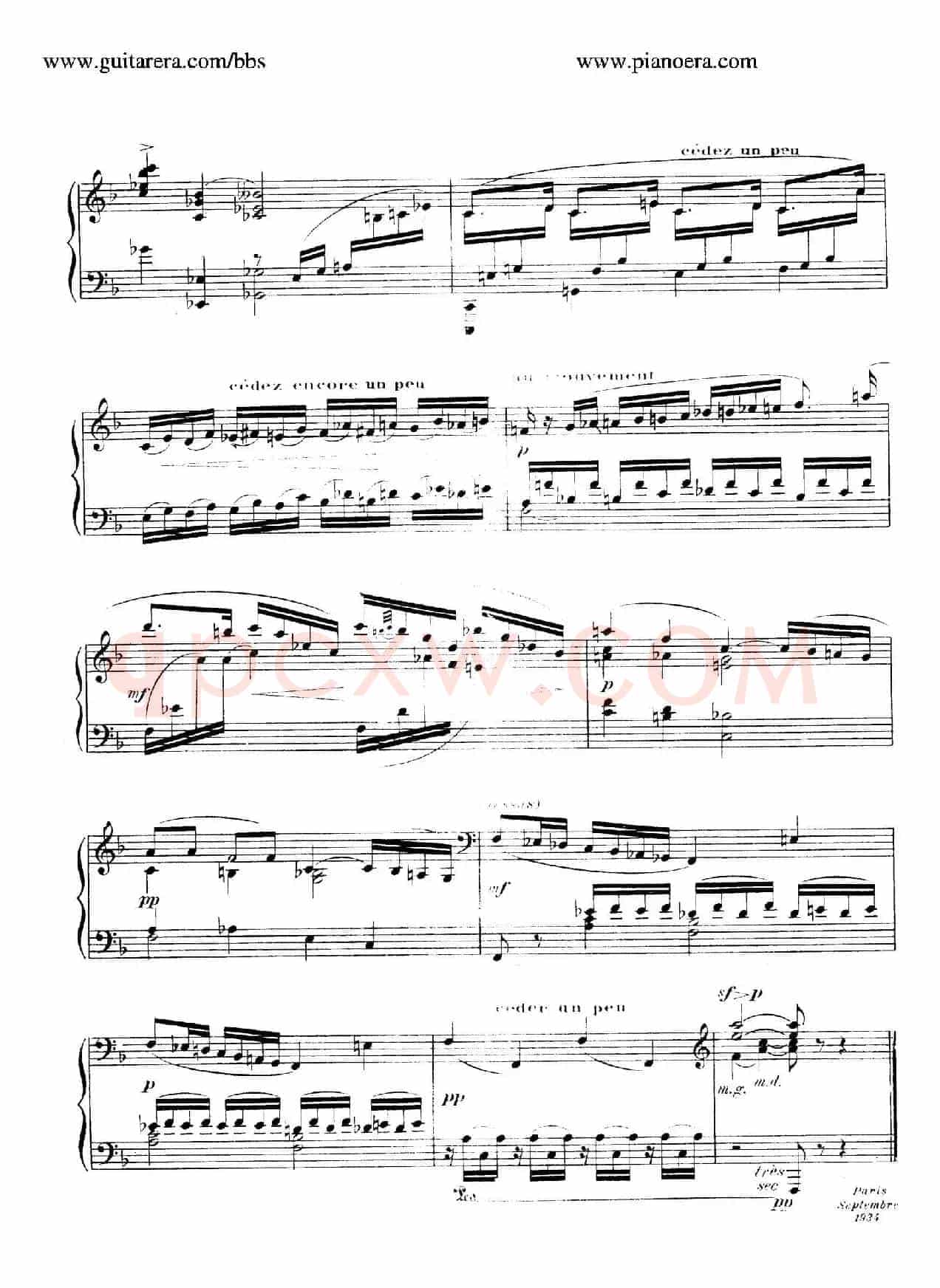 15 Improvisations(15首即兴曲·Ⅹ)