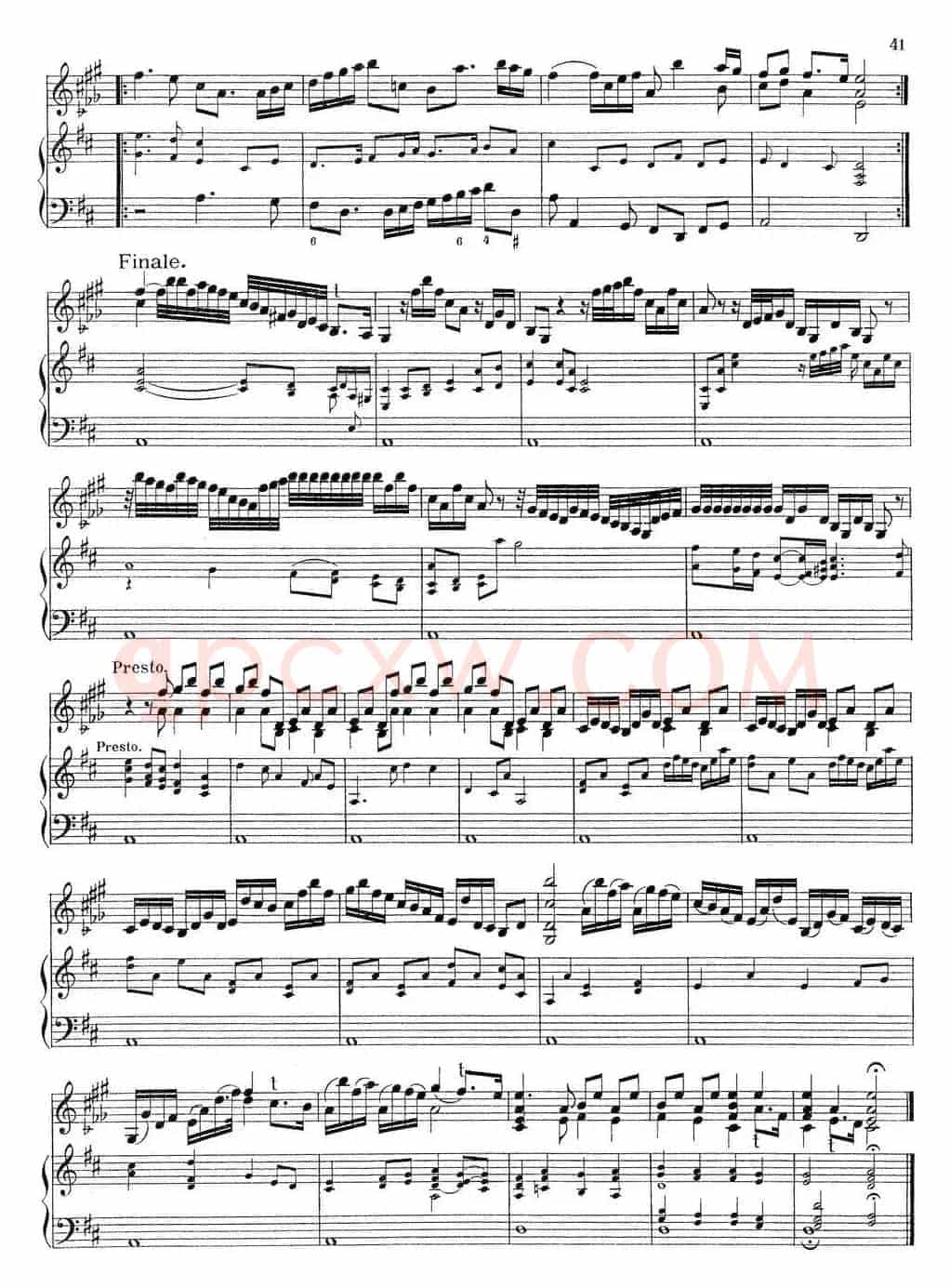 Biber Violin Sonata IV（小提琴+钢琴伴奏）