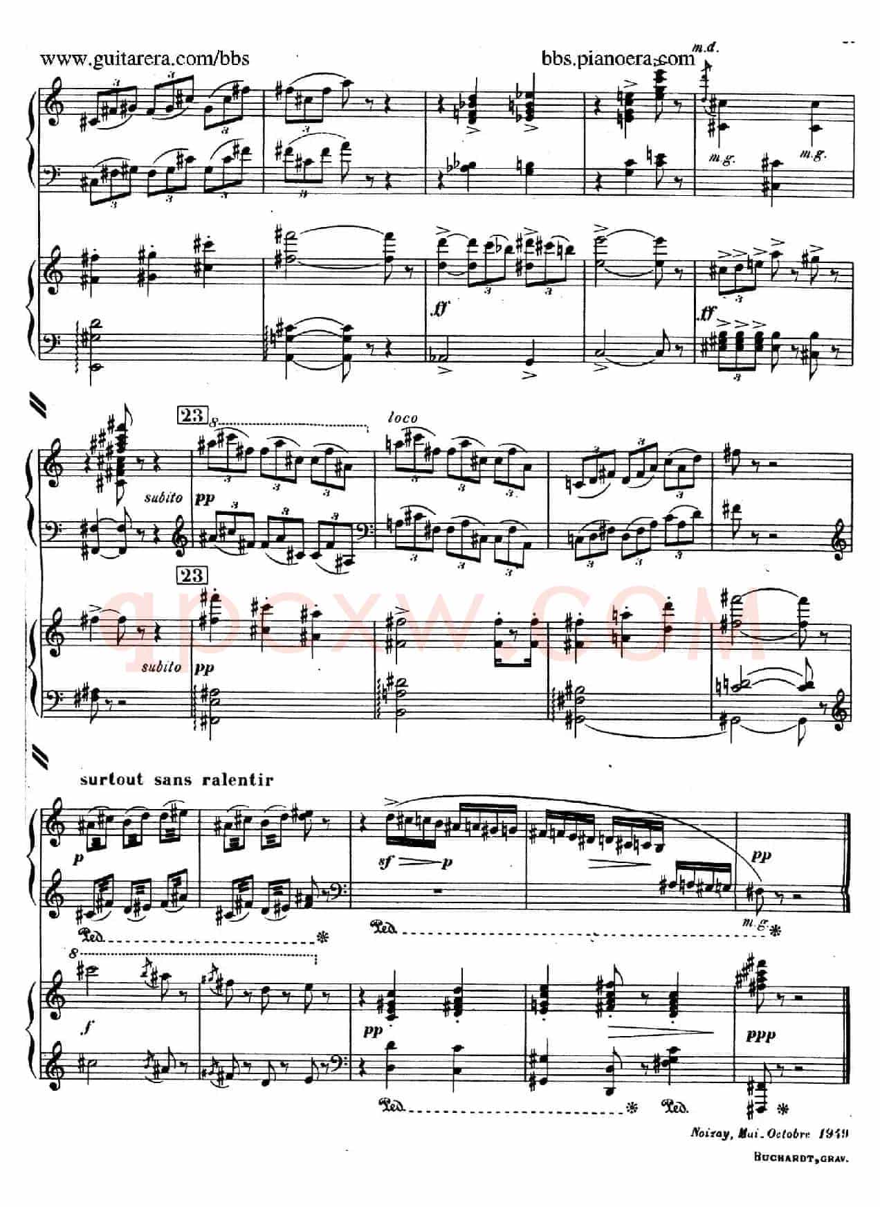 Piano Concerto in c-sharp Minor(升c小调钢琴协奏曲·第三乐章)