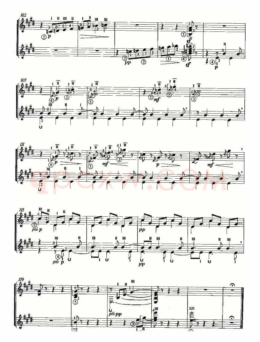SERENADE OF THE DOLL（双吉他）