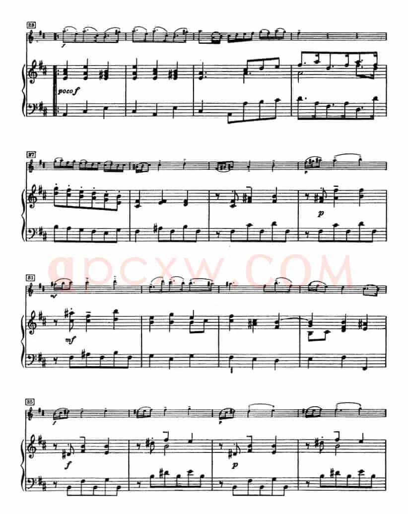第四奏鸣曲（小提琴+钢琴）