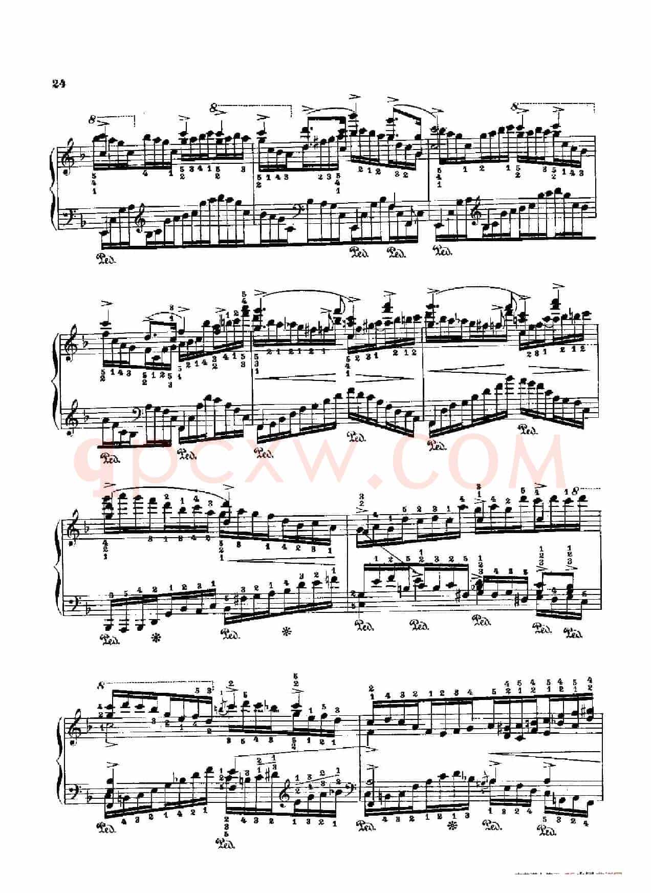 53首以肖邦练习曲为素材而作的练习曲(No.16)