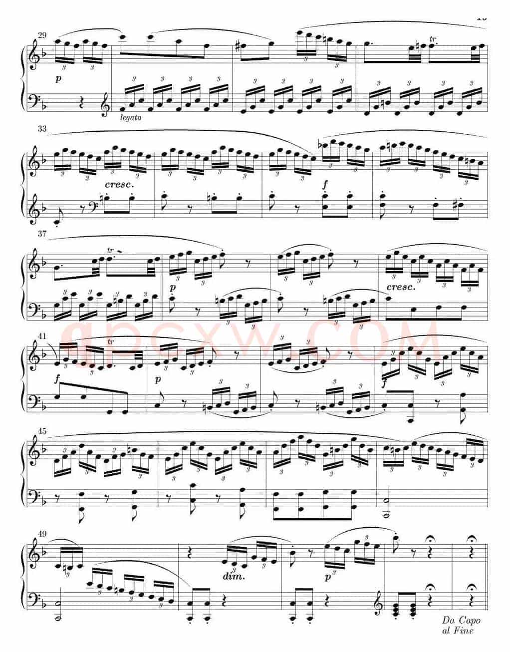 6 Sonatinas Op.36（6首钢琴小奏鸣曲-4）
