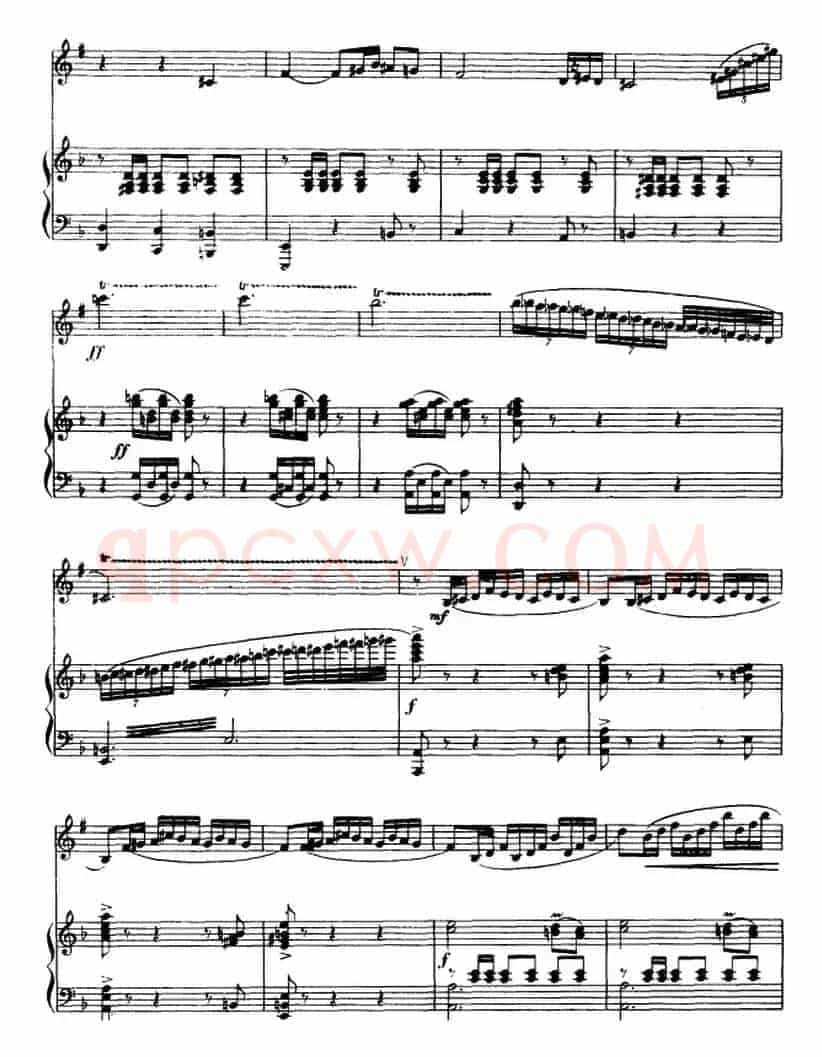 协奏曲“帕米尔之音”第一乐章（单簧管+钢琴伴奏）
