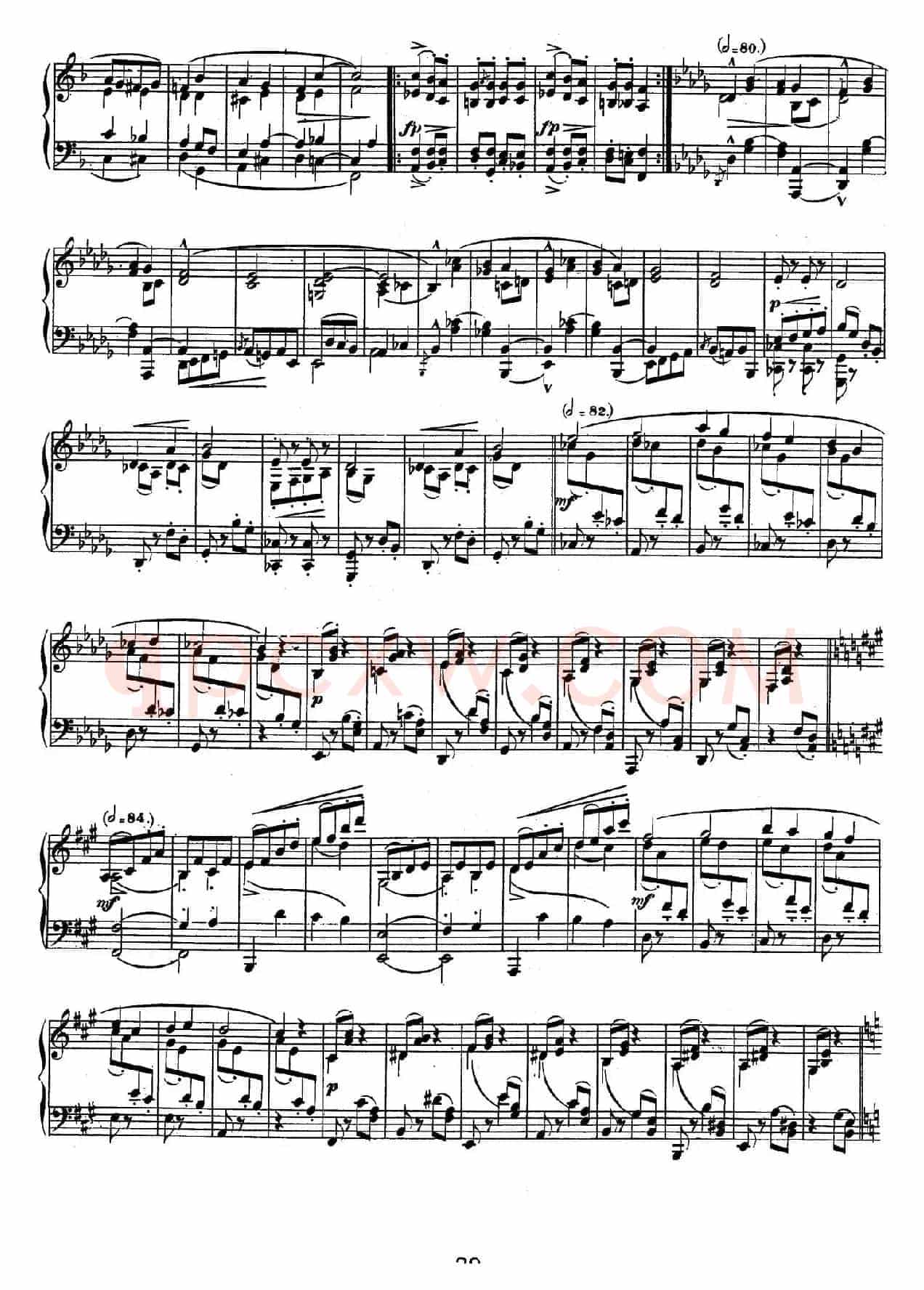 Novelletten Op.21（6）