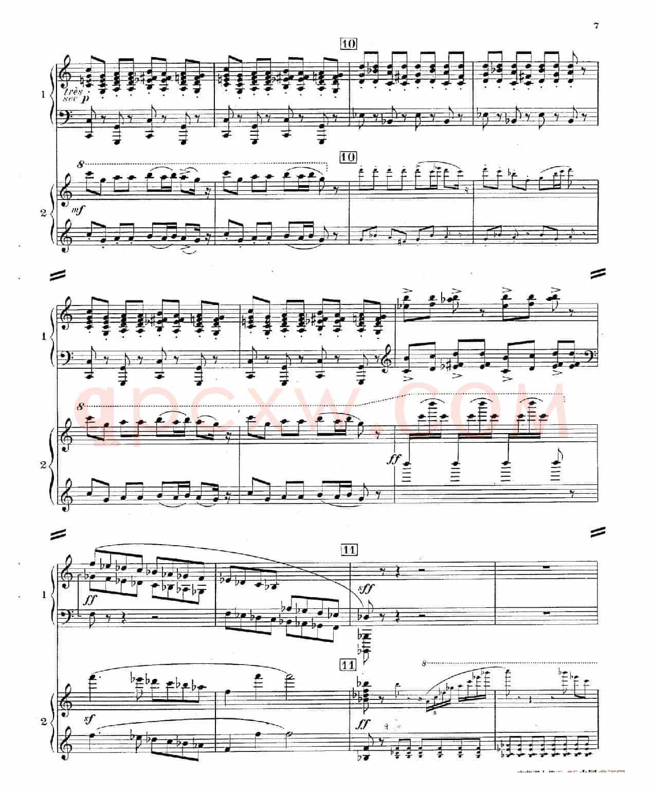 Concerto for 2 Pianos in d Minor(d小调双钢琴协奏曲· 第一乐章)