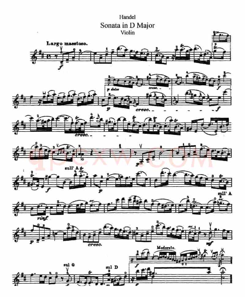 Sonata No.4 in D Major