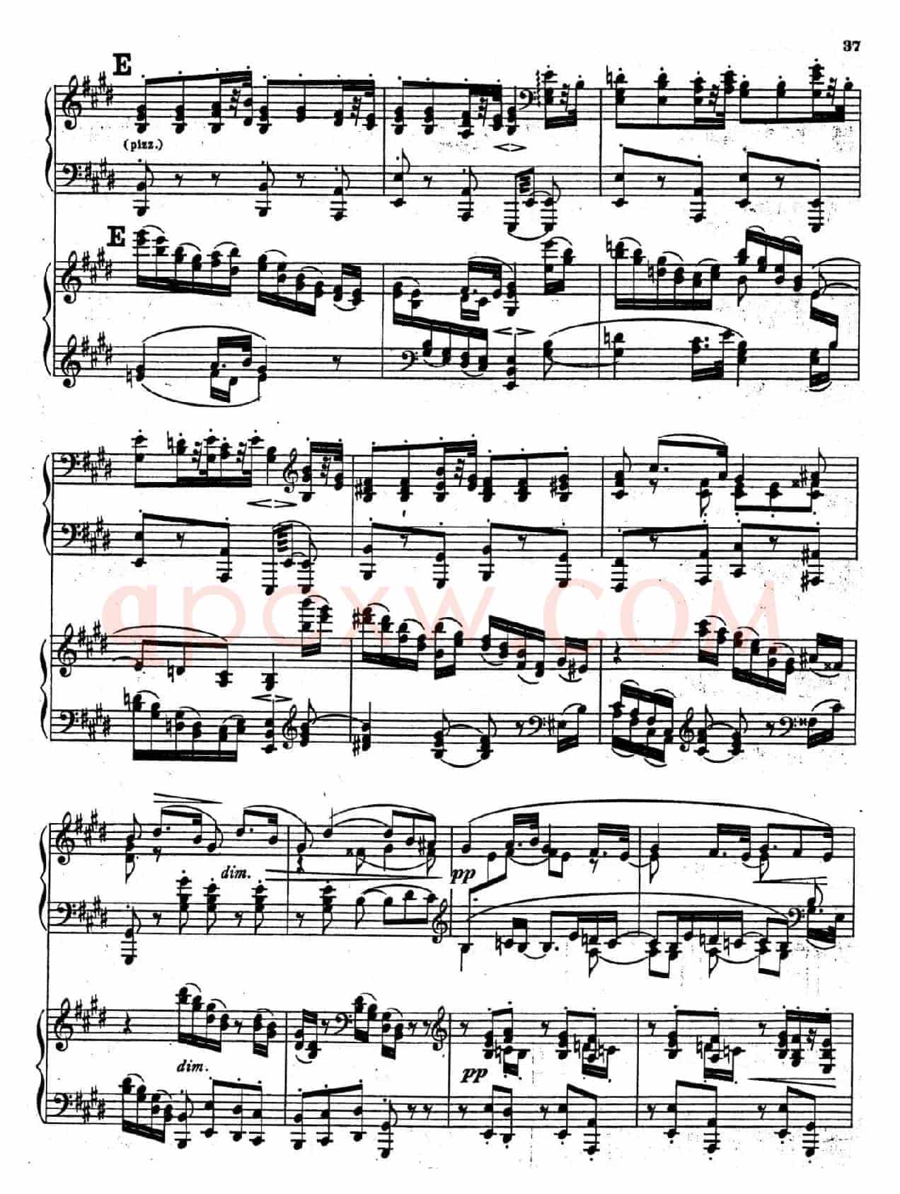 Symphony No.4 in e Minor Op.98(e小调第四交响曲·双钢琴)