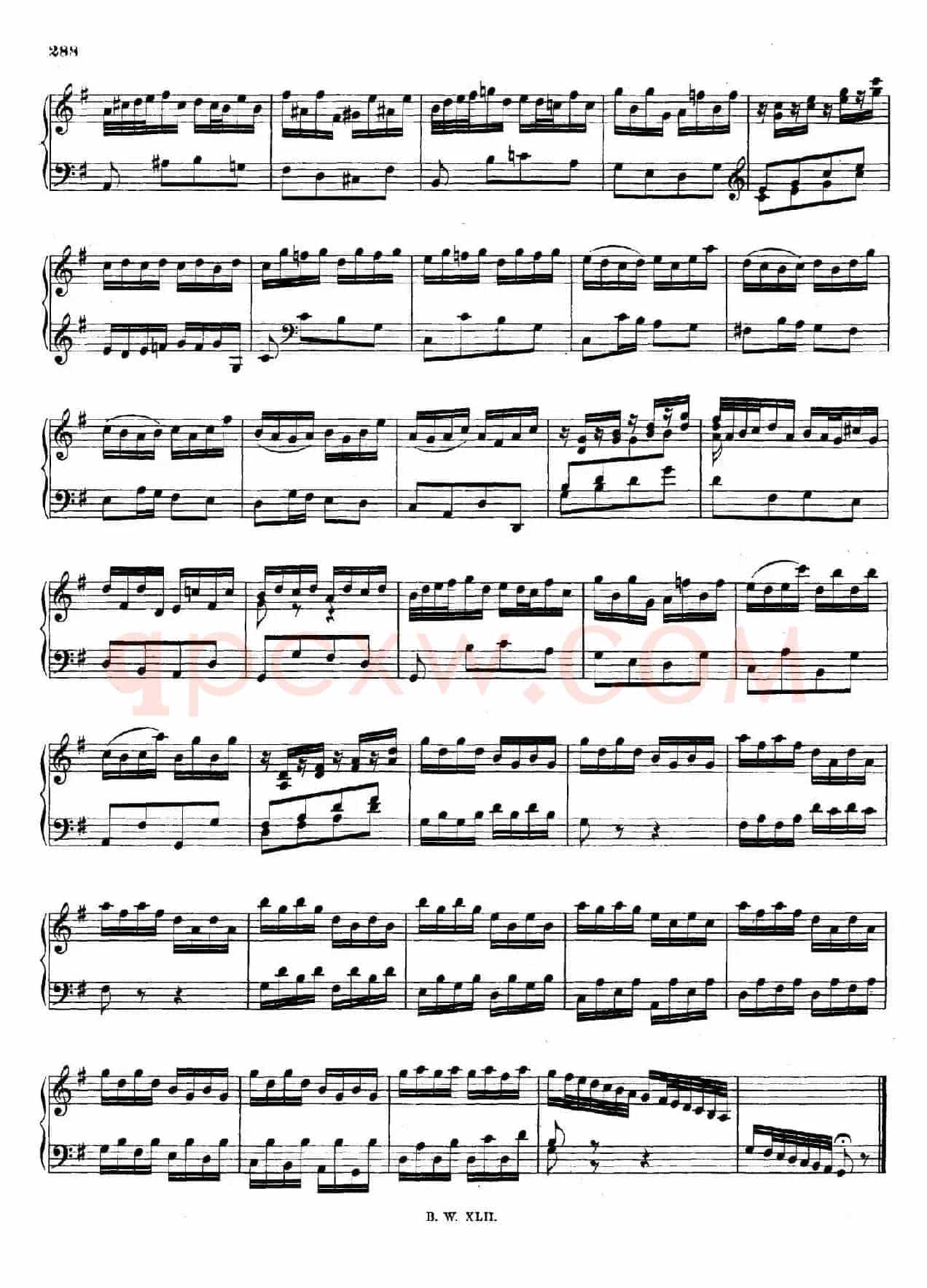 Concerto for Organ in G Major BWV 592(G大调管风琴协奏曲·钢琴独奏版)