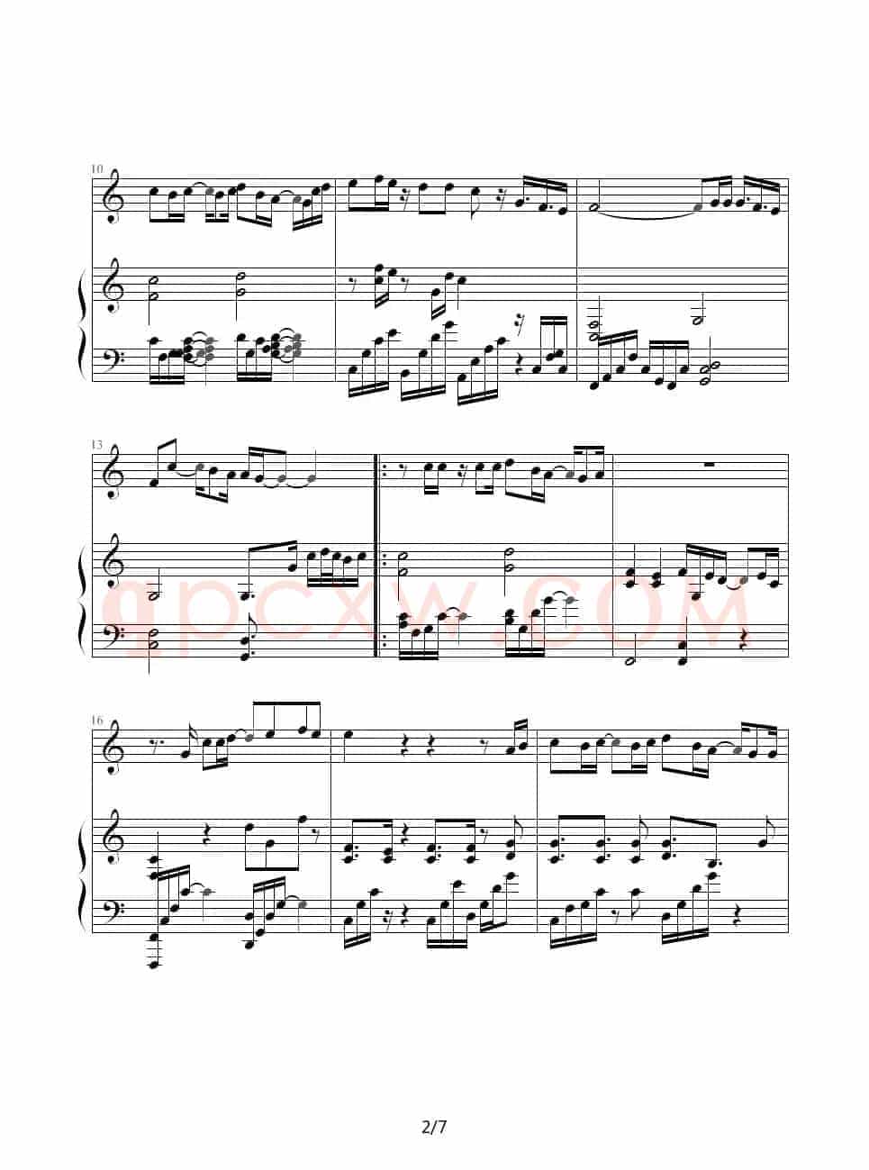 Now that she'e gone（钢琴伴奏谱）