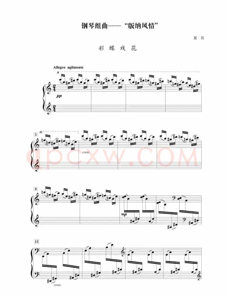 组曲《版纳风情》：彩蝶戏花