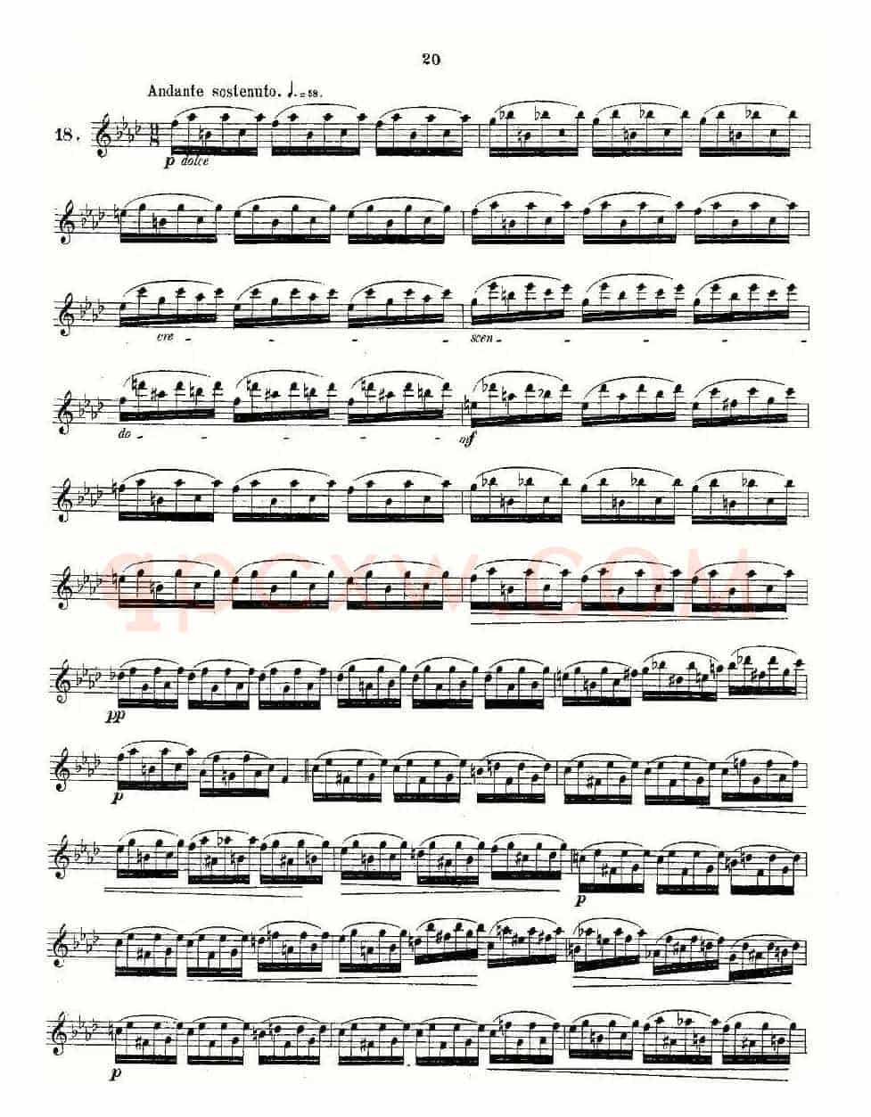 24 instructive Uebungen.Op.30（13—24）