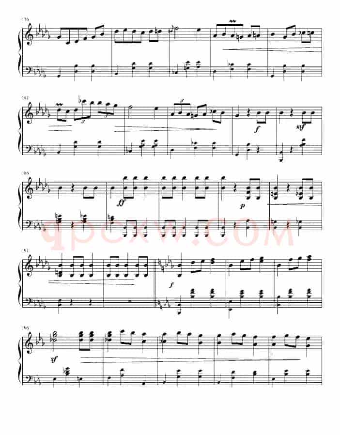 华丽的大圆舞曲（冯明东制谱版）