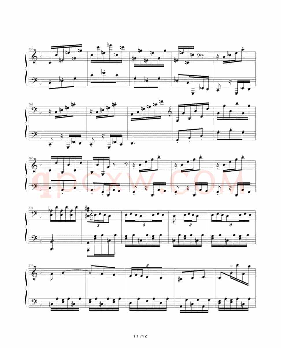 暴风雨（Beethoven's Sonata NO.17 Mov.3 ）
