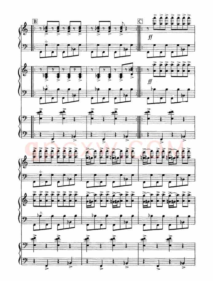 马刀舞曲(三重奏)