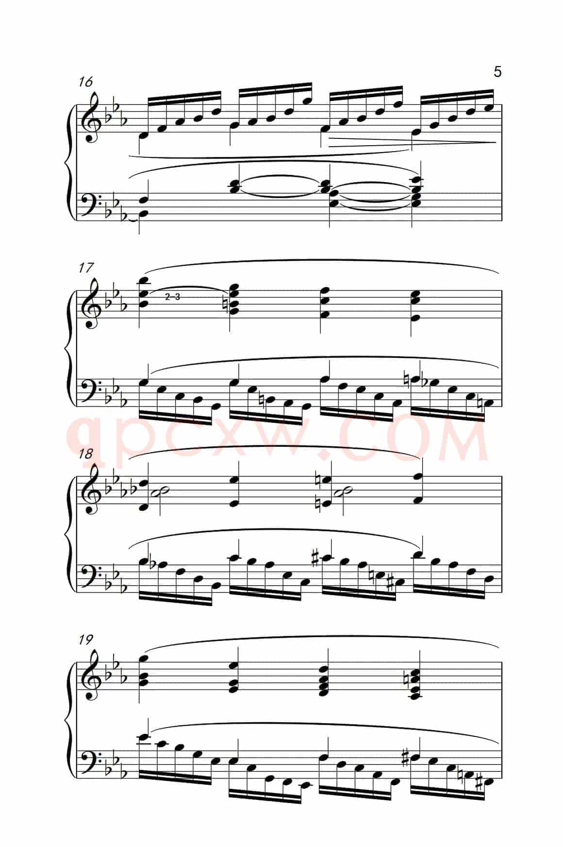 莫什科夫斯基 钢琴练习曲（第十四首）