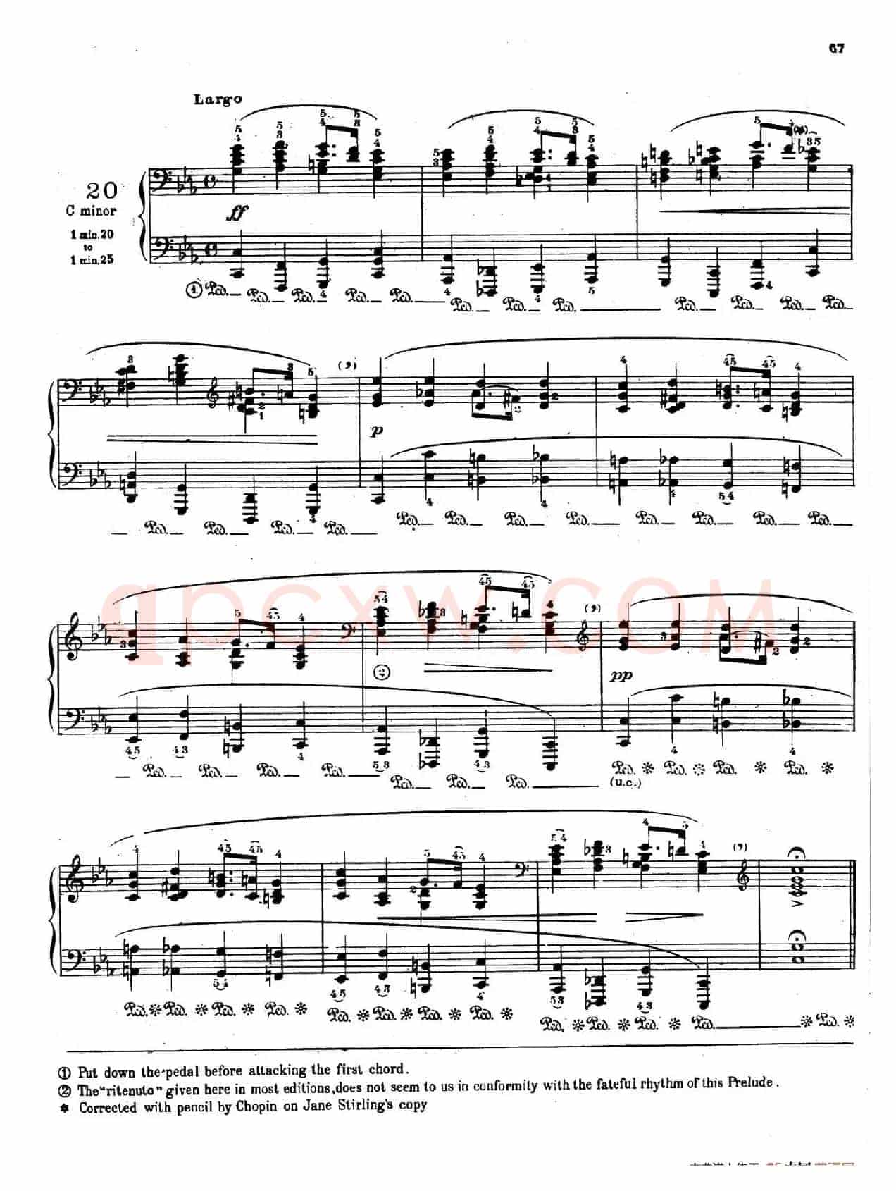 Preludes Op.28(24首前奏曲·20)